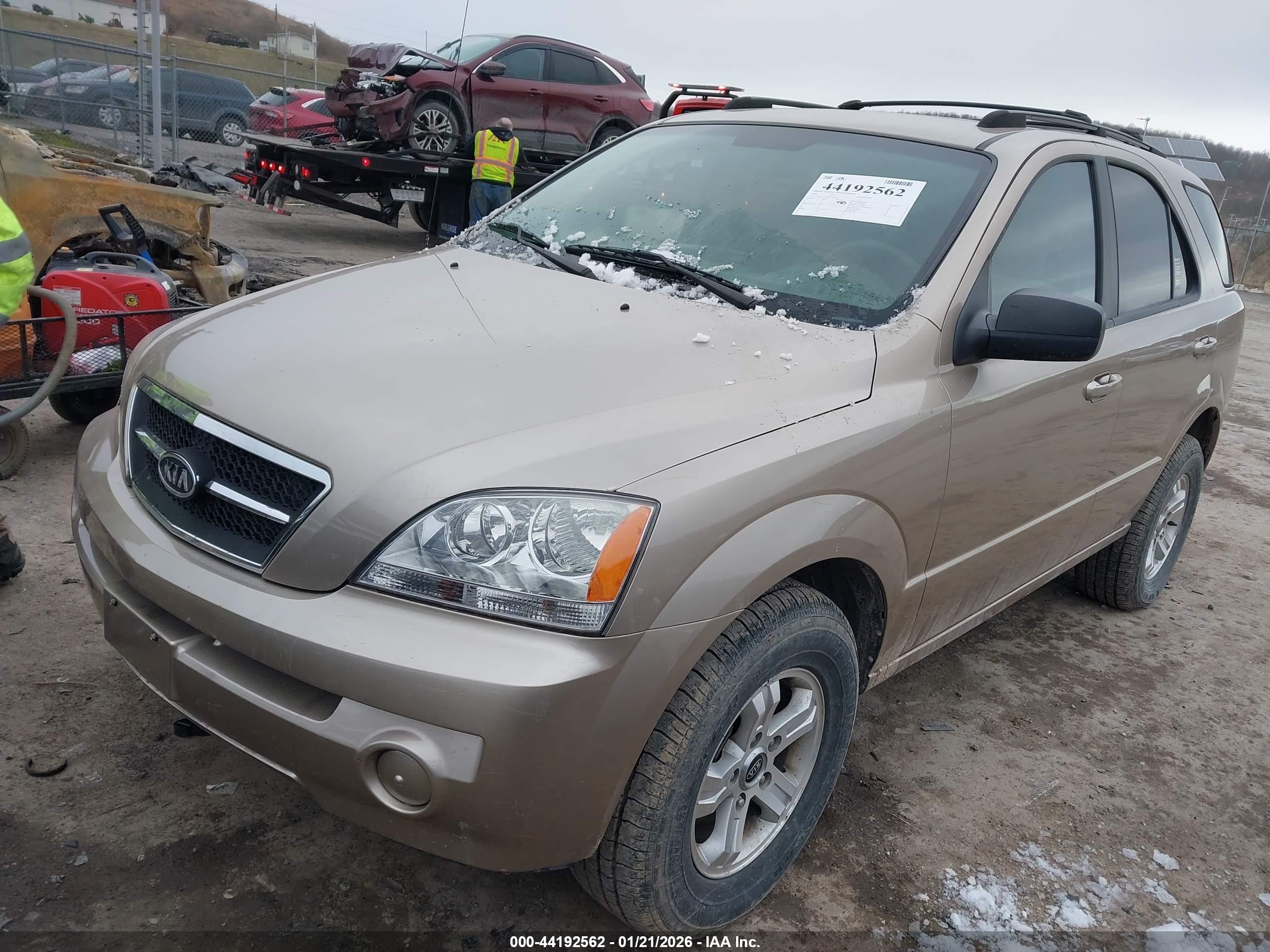 2004 Kia Sorento Ex/lx Gold vin: KNDJC733645229740