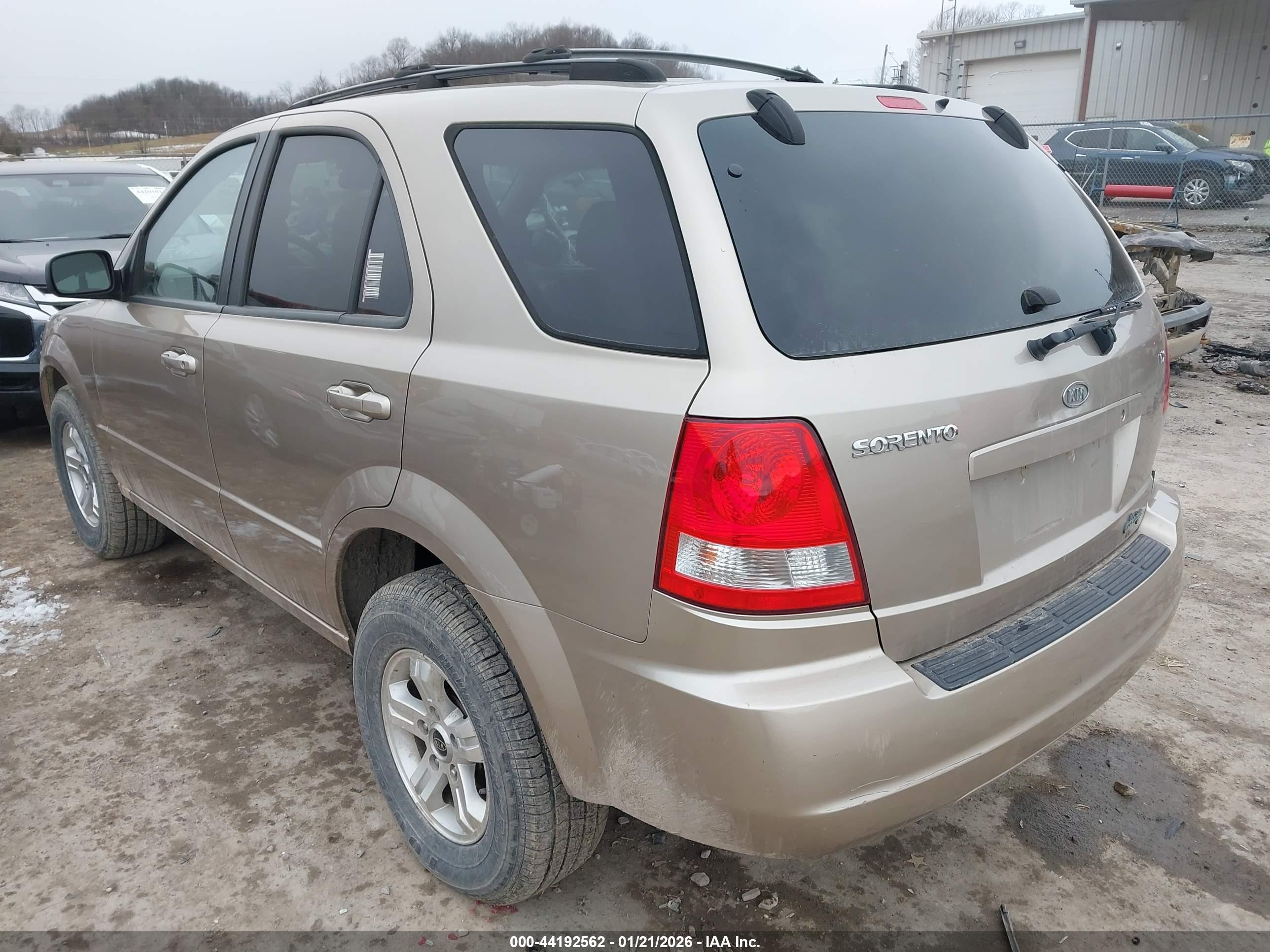 2004 Kia Sorento Ex/lx Gold vin: KNDJC733645229740