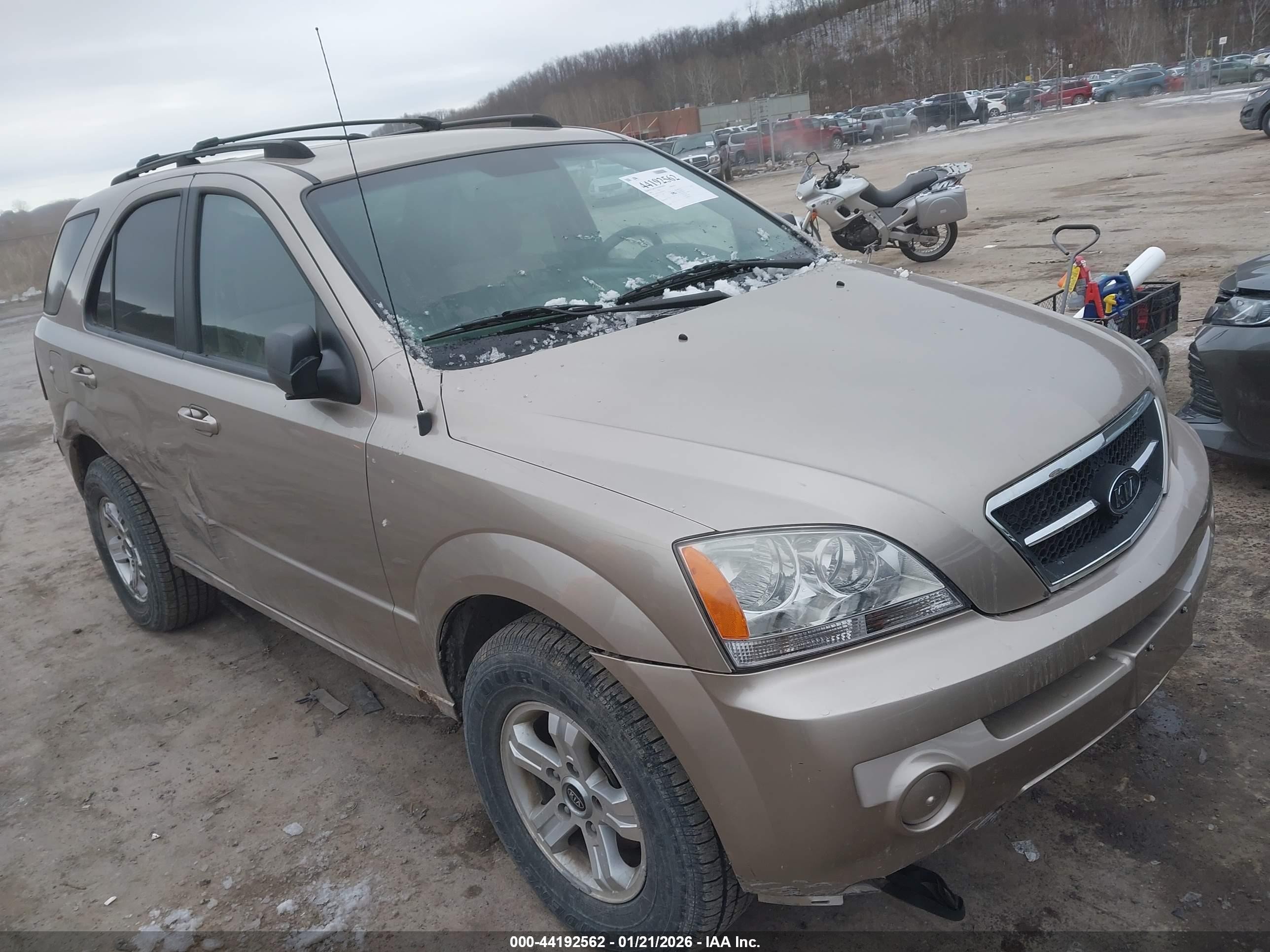 2004 Kia Sorento Ex/lx Gold vin: KNDJC733645229740