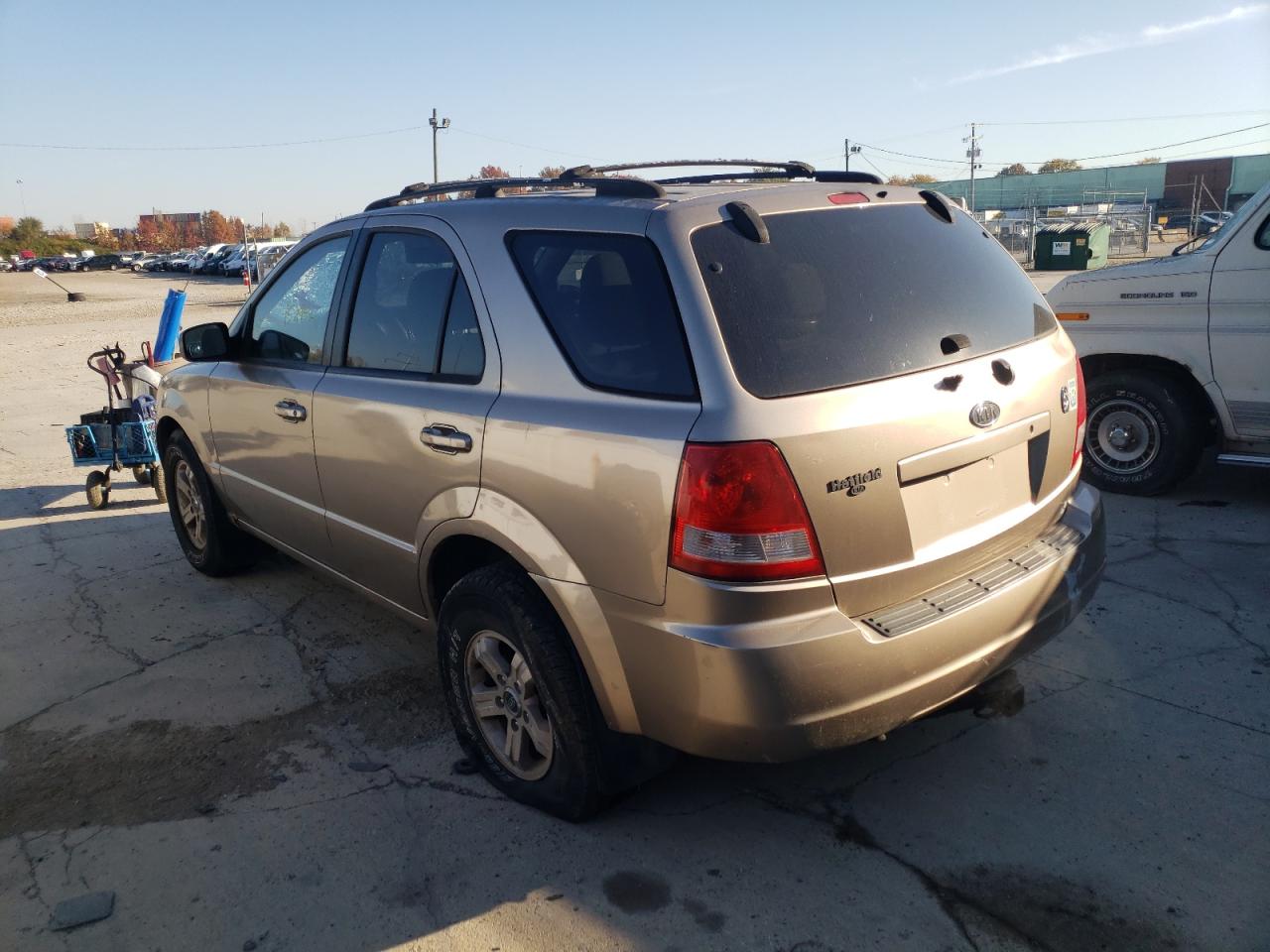 2004 Kia Optima Lx Beige vin: KNDJC733645255965