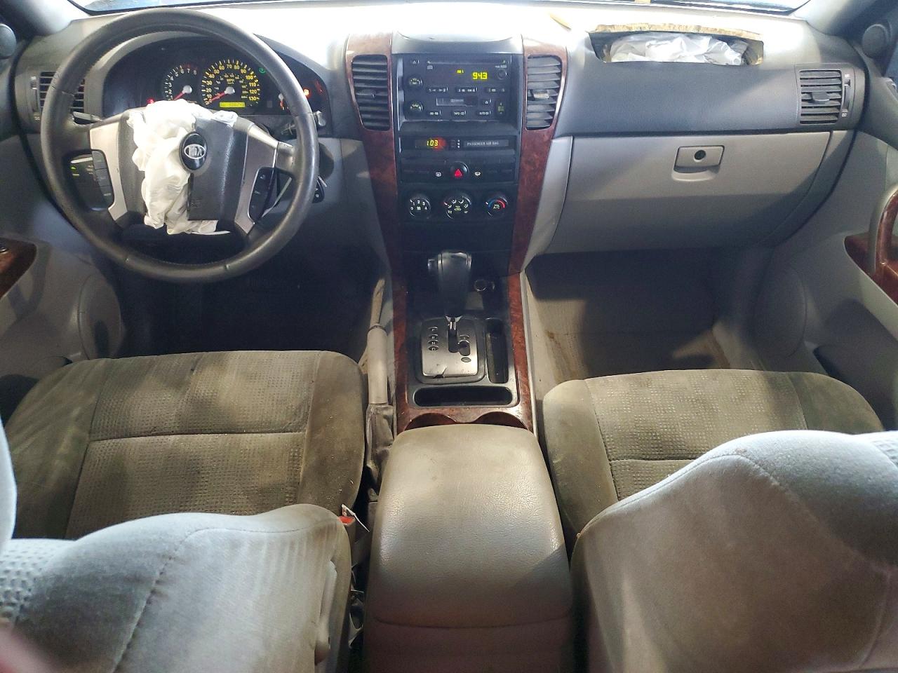 2005 Kia Sorento Gray vin: KNDJC733655383169