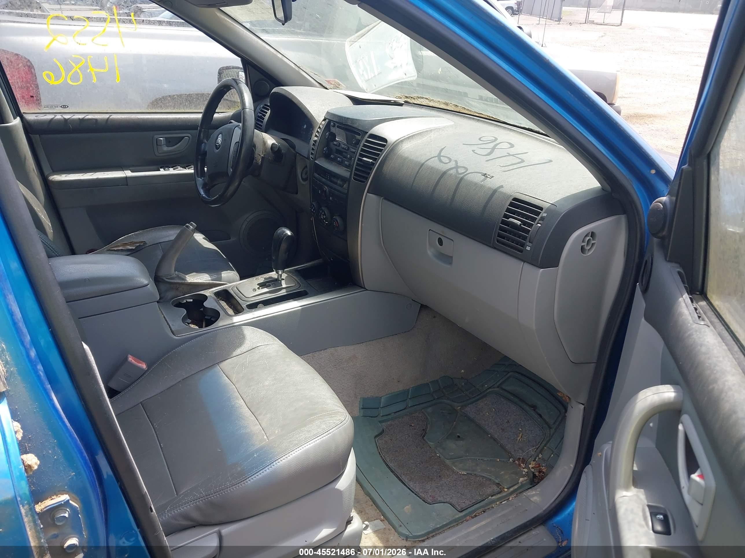 2005 Kia Sorento Ex/lx Синий vin: KNDJC733655404635