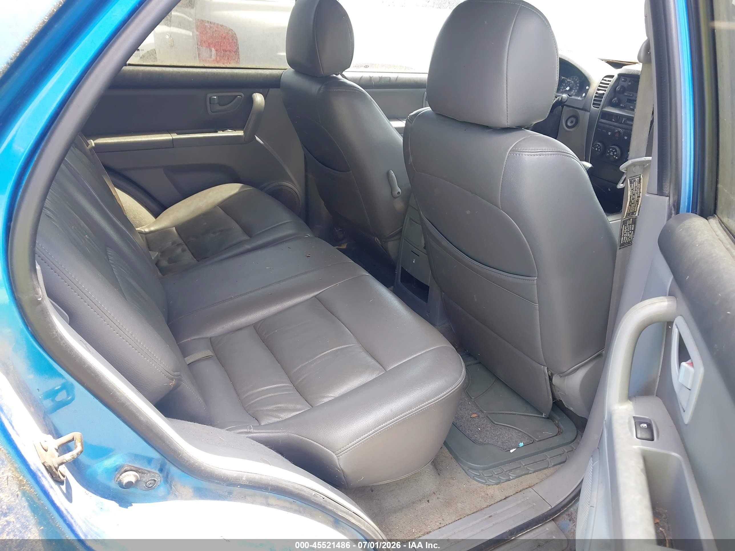 2005 Kia Sorento Ex/lx Синий vin: KNDJC733655404635