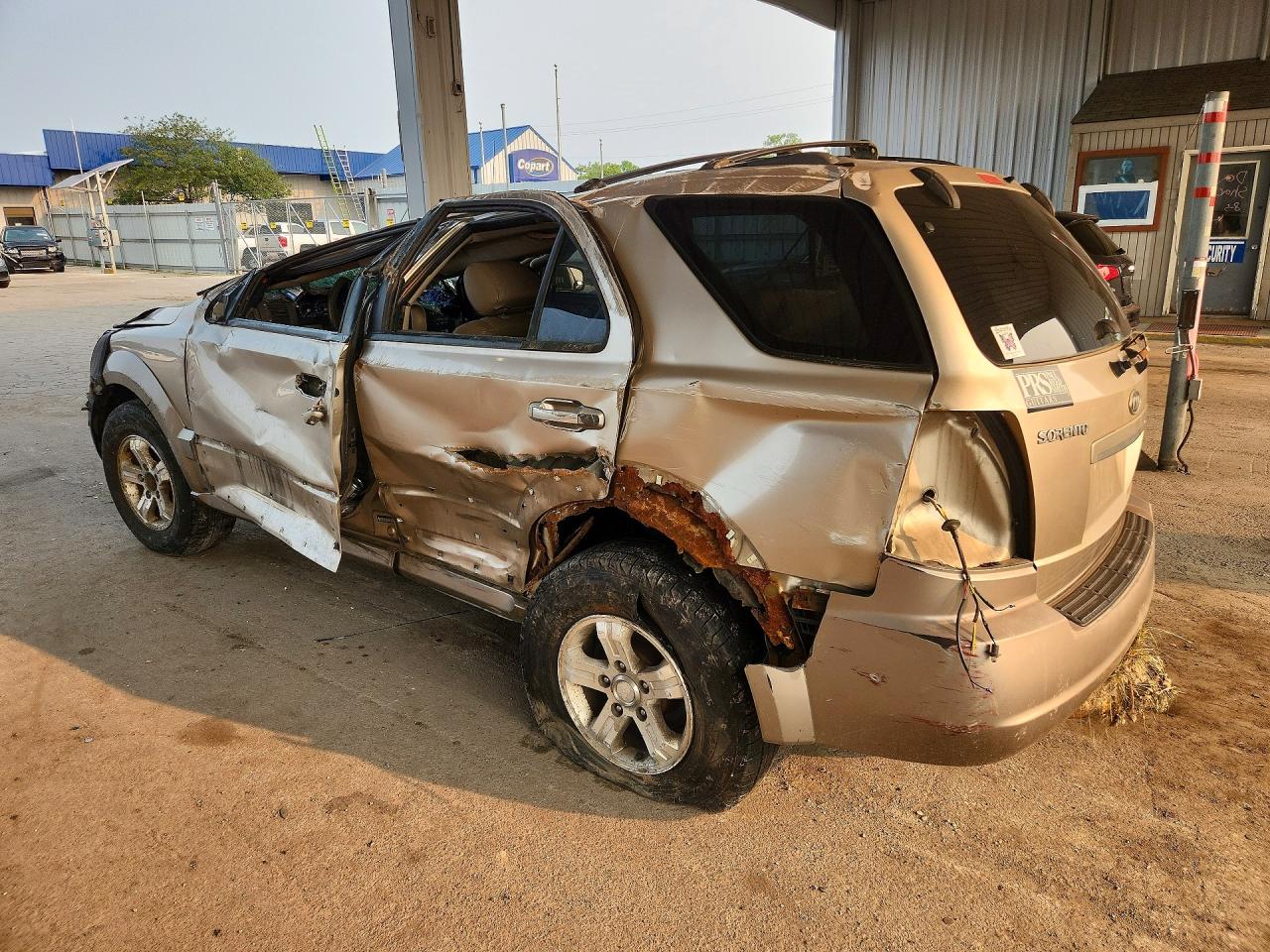 2006 Kia Sorento Lx Tan vin: KNDJC733665551281