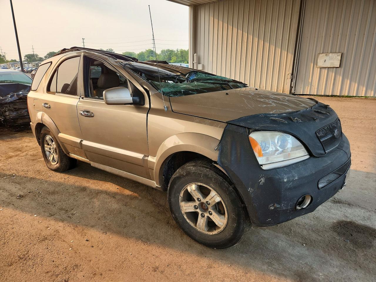2006 Kia Sorento Lx Tan vin: KNDJC733665551281