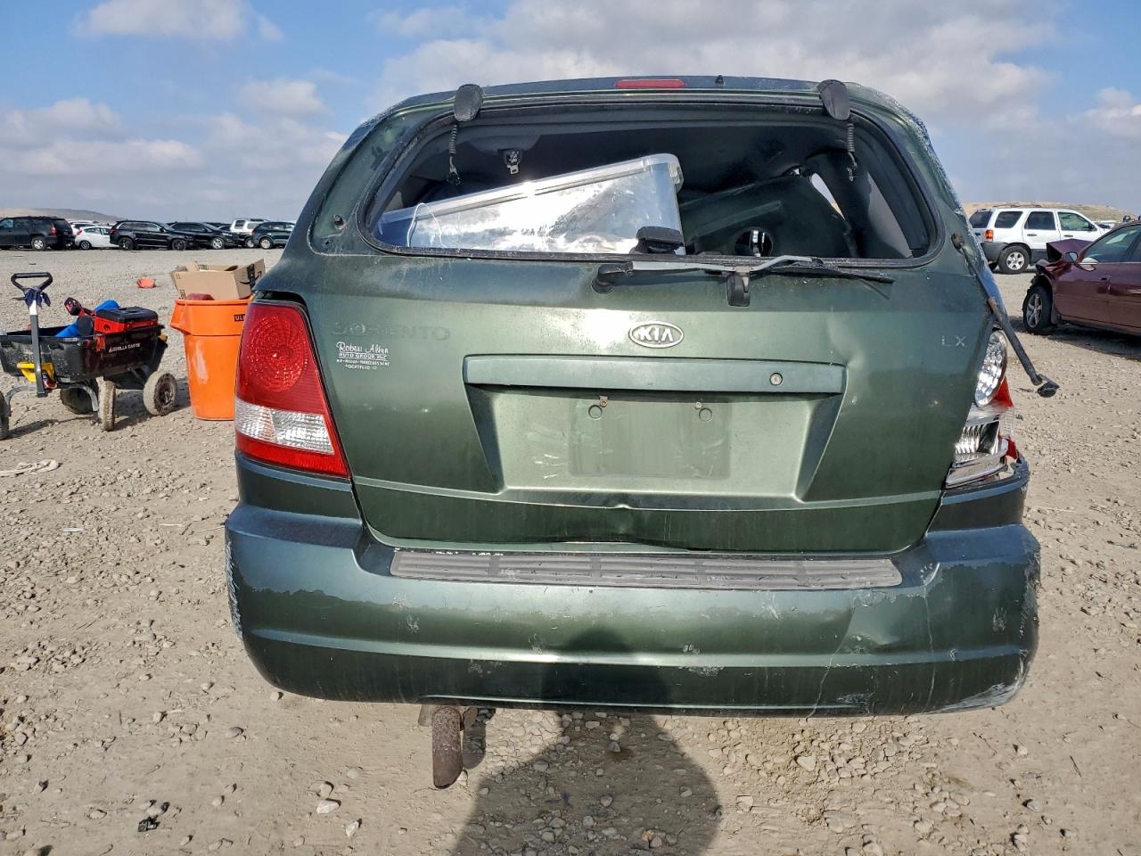2003 Kia Sorento Lx Gray vin: KNDJC733735091379