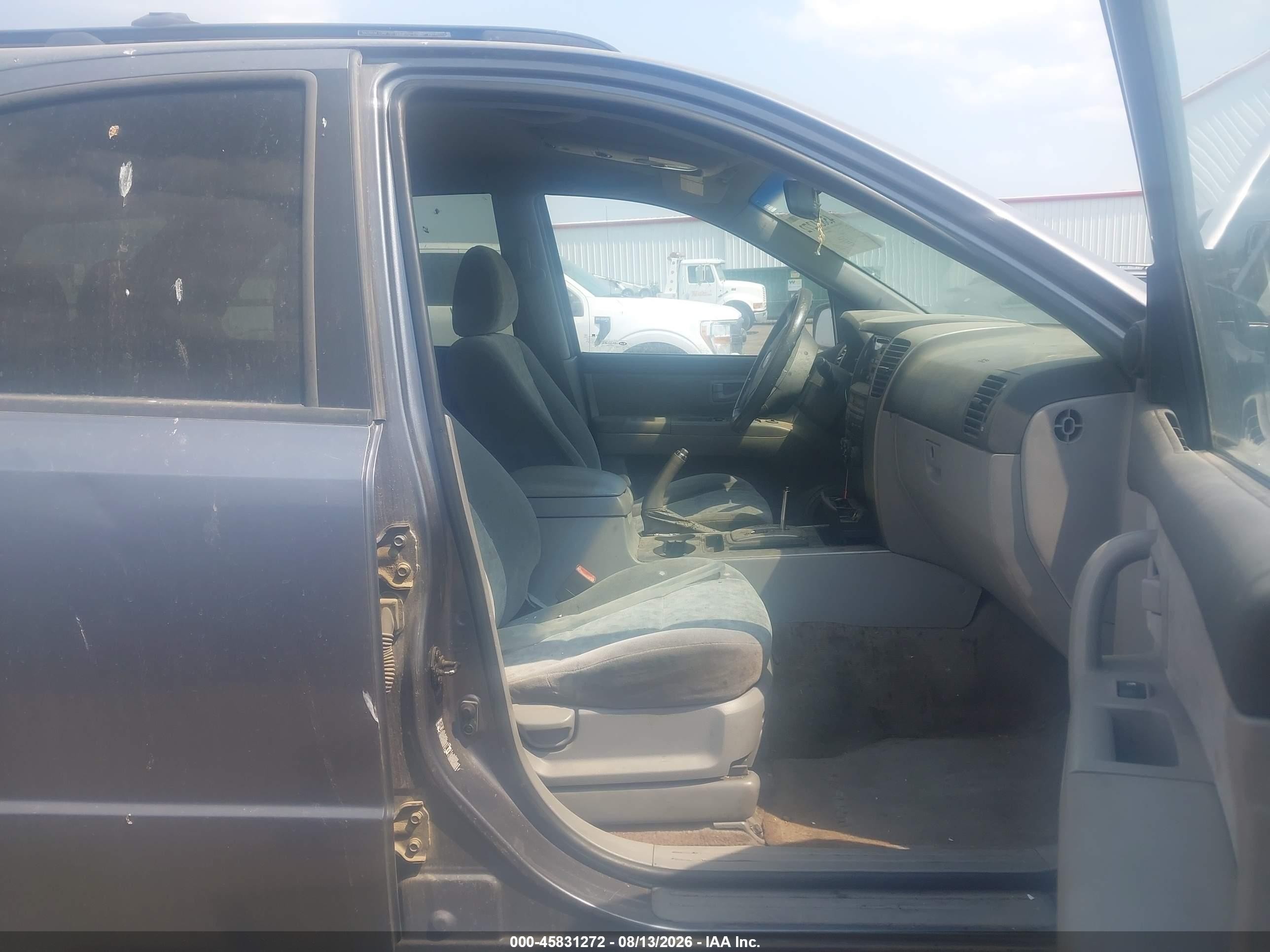2005 Kia Sorento Ex/lx Gray vin: KNDJC733755349645