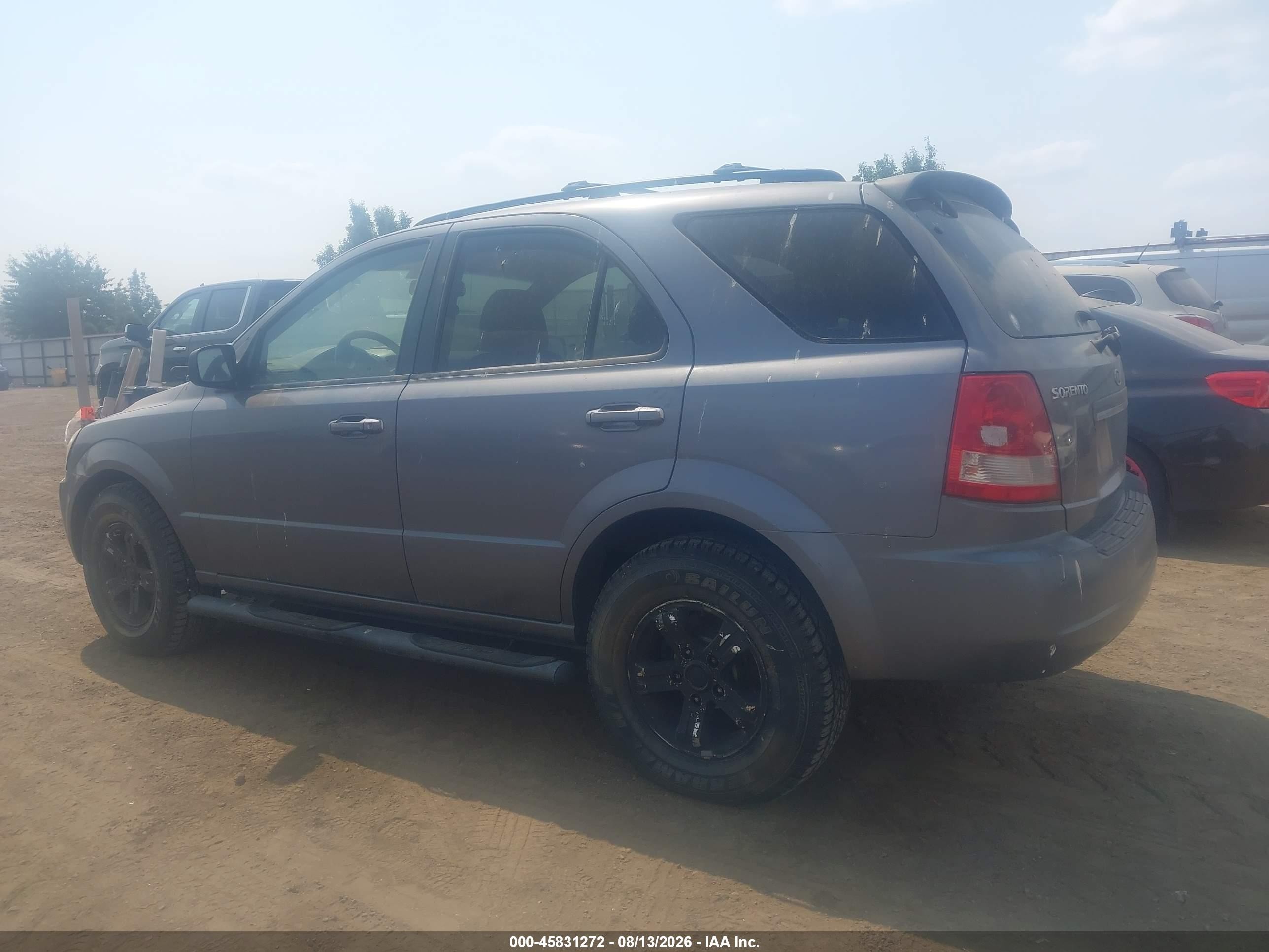 2005 Kia Sorento Ex/lx Gray vin: KNDJC733755349645