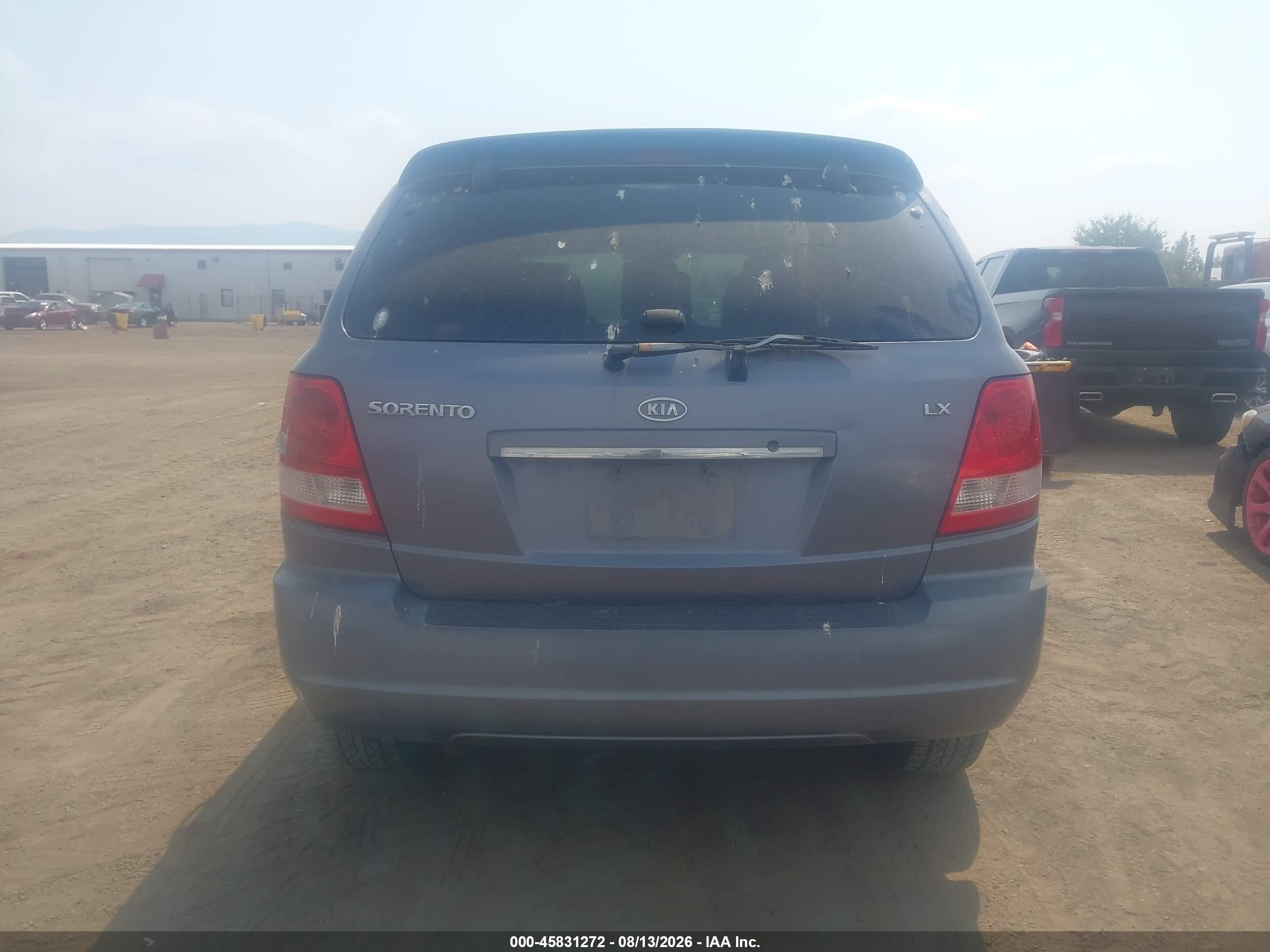 2005 Kia Sorento Ex/lx Gray vin: KNDJC733755349645
