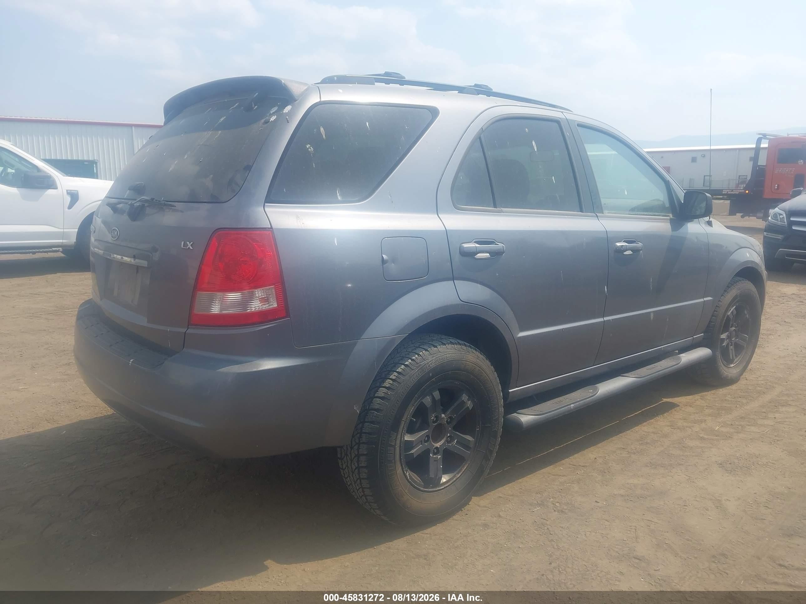 2005 Kia Sorento Ex/lx Gray vin: KNDJC733755349645
