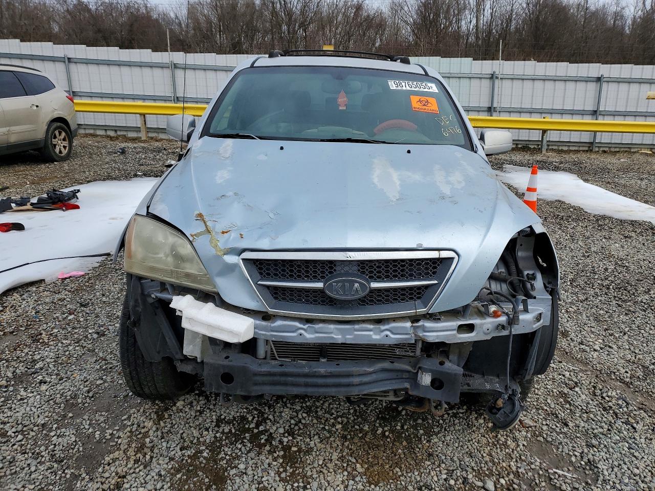 2005 Kia Sorento Lx Silver vin: KNDJC733755366476