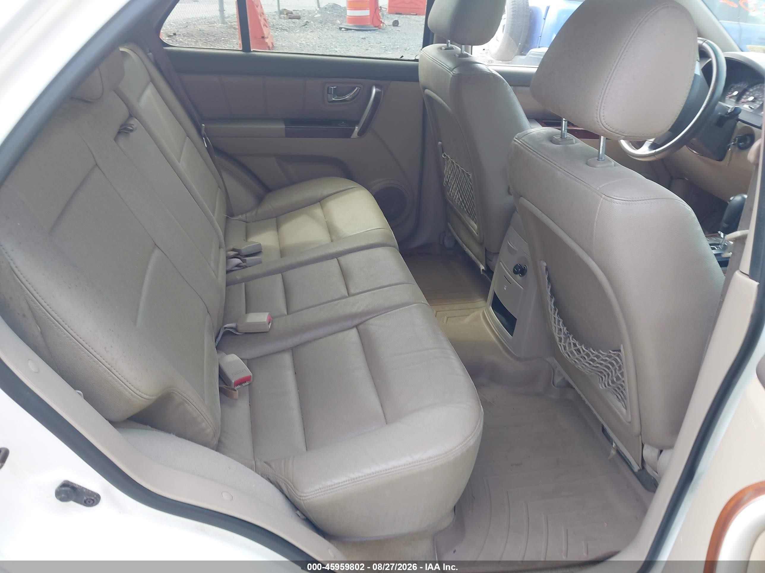 2006 Kia Sorento Ex/lx White vin: KNDJC733765601783