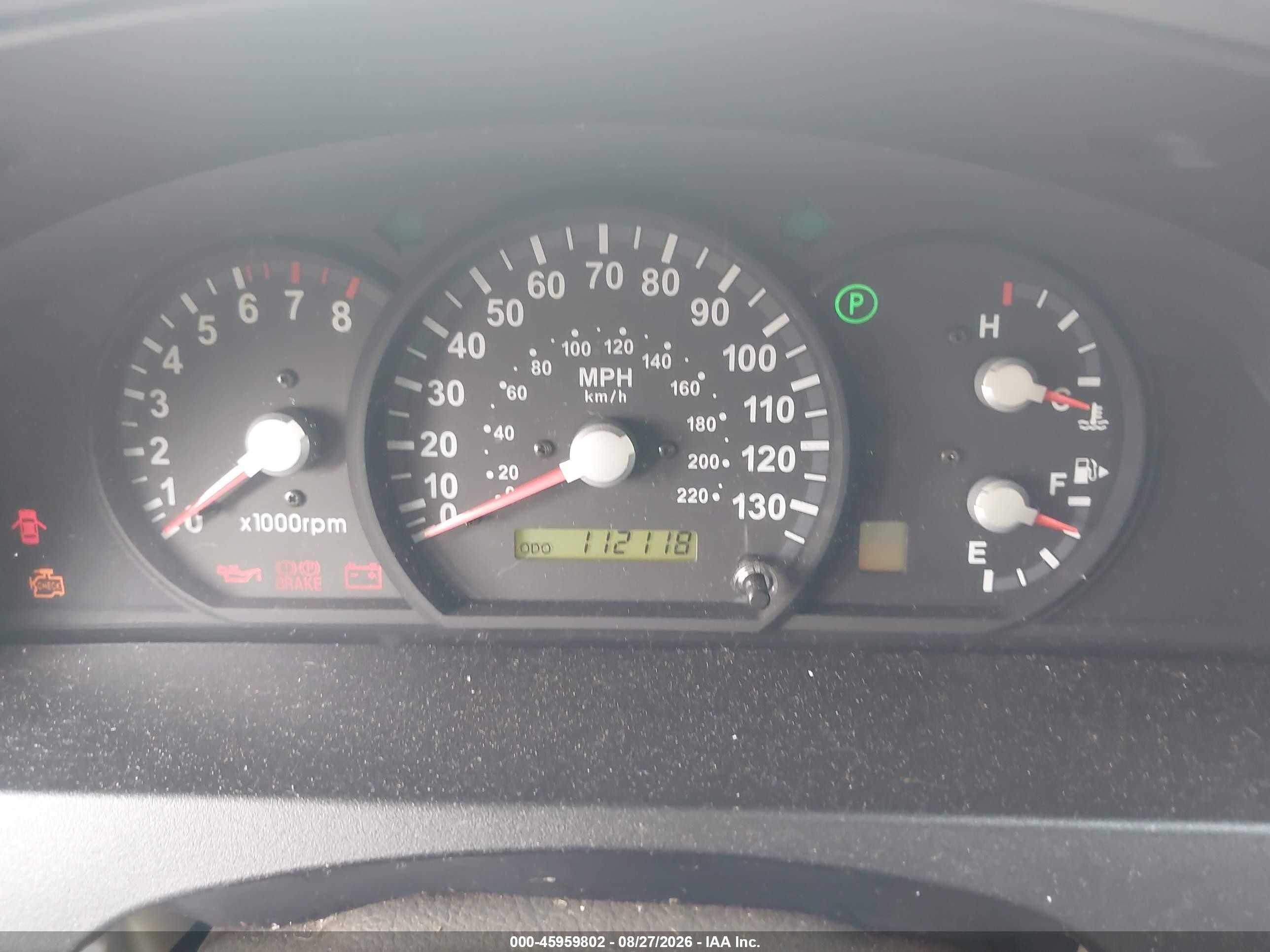 2006 Kia Sorento Ex/lx White vin: KNDJC733765601783