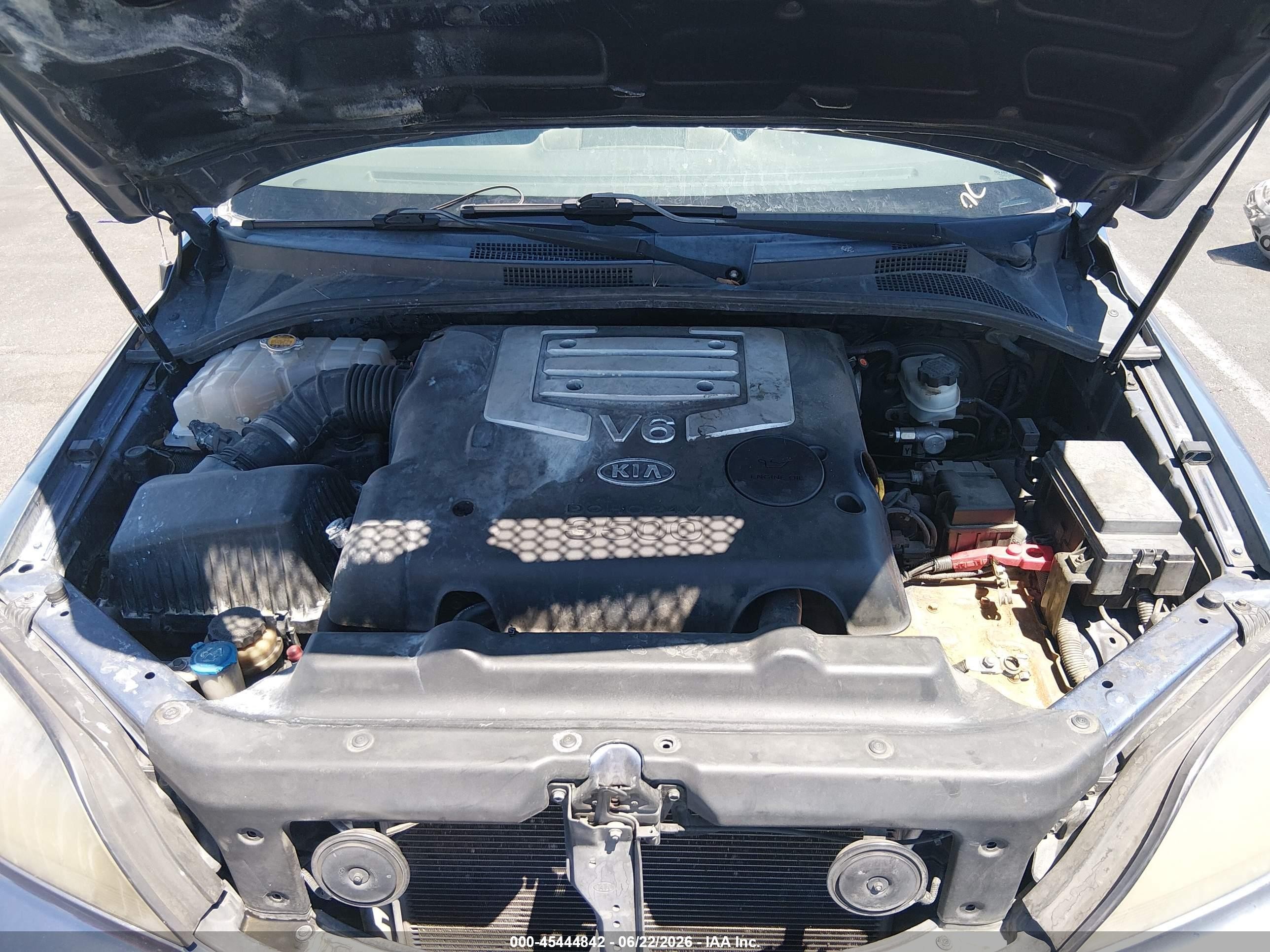 2005 Kia Sorento Ex/lx Blue vin: KNDJC733855436969