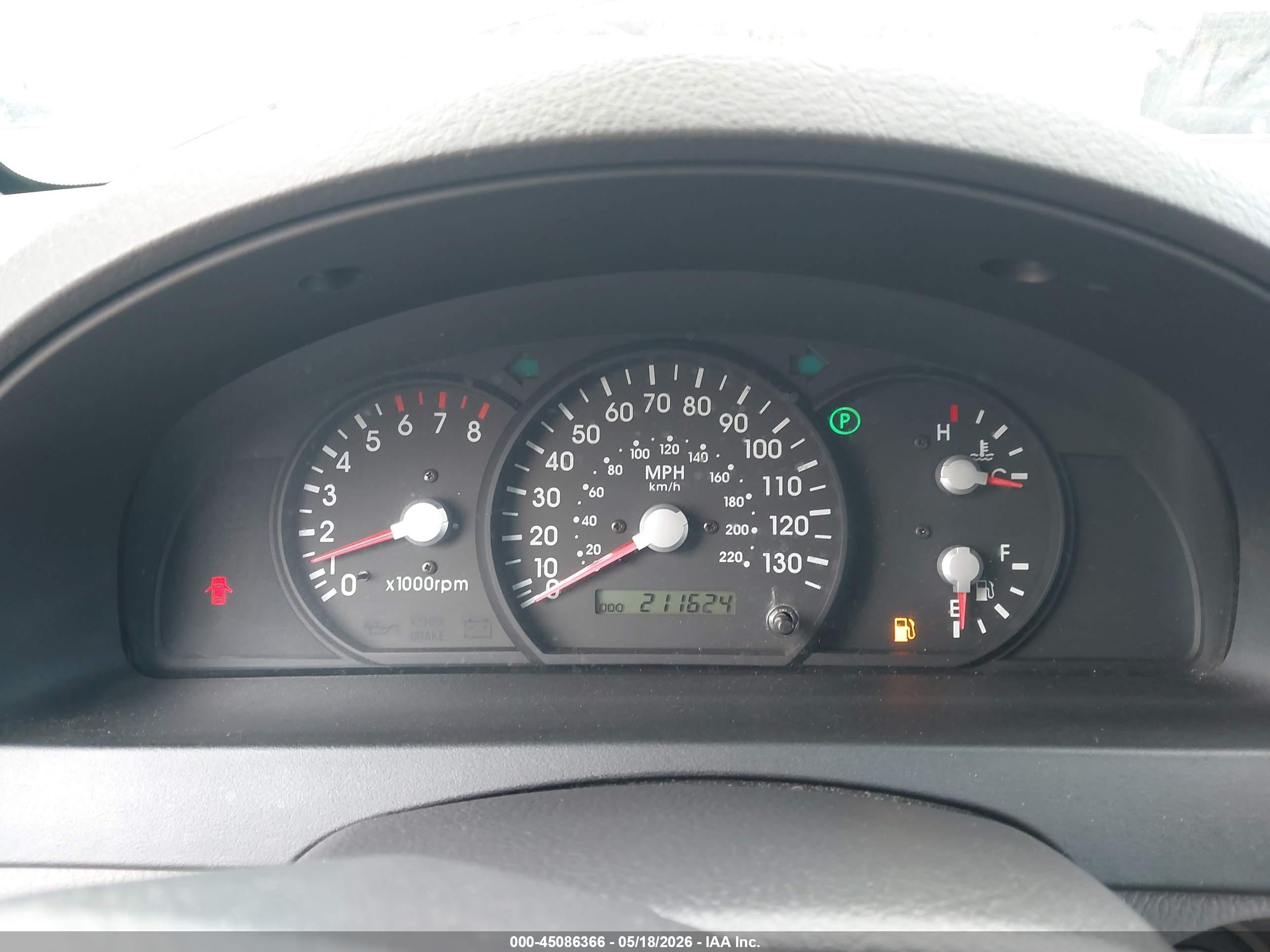 2004 Kia Sorento Ex/lx Blue vin: KNDJC733X45237954