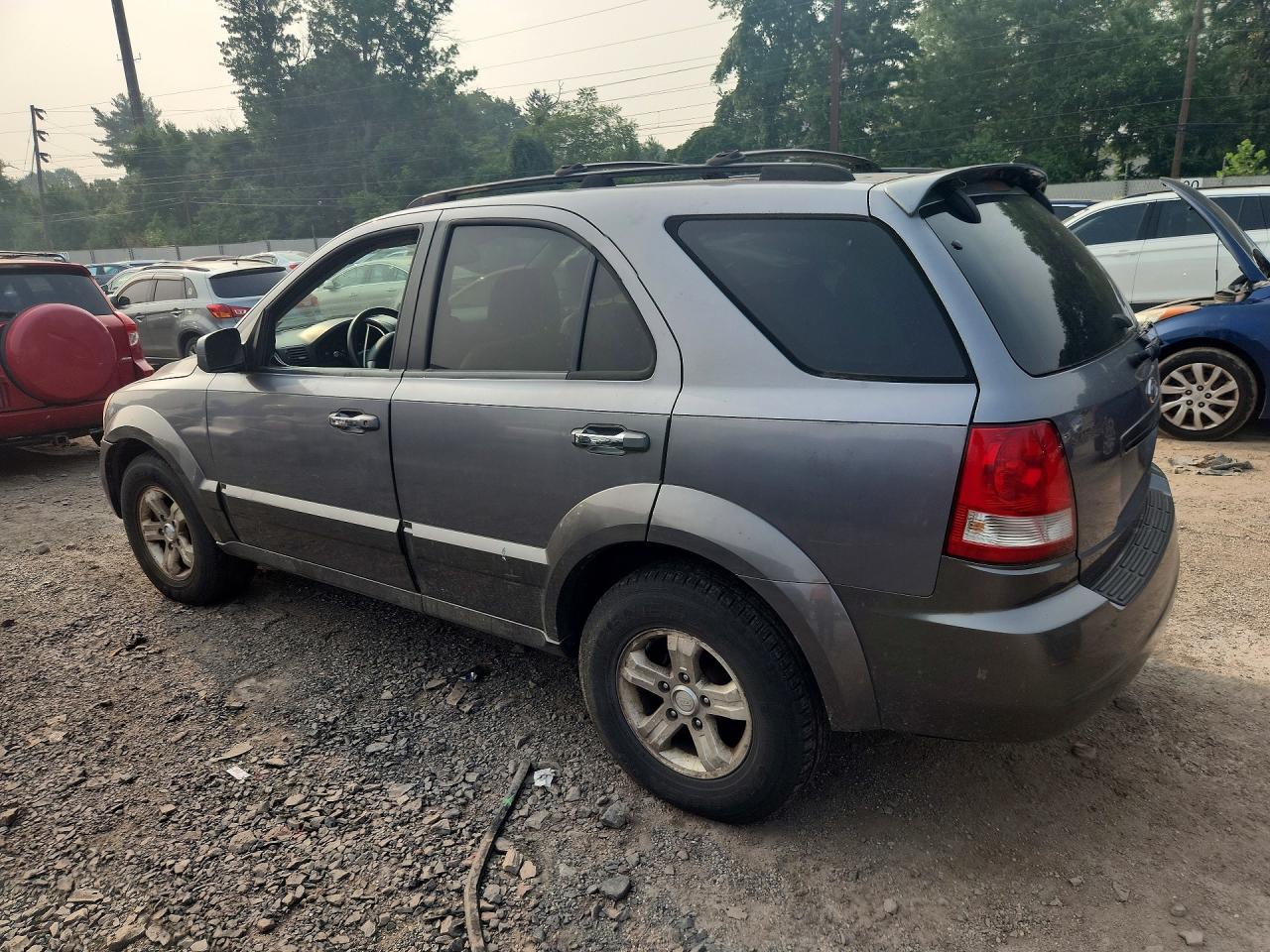2006 Kia Sorento Lx Gray vin: KNDJC733X65611627