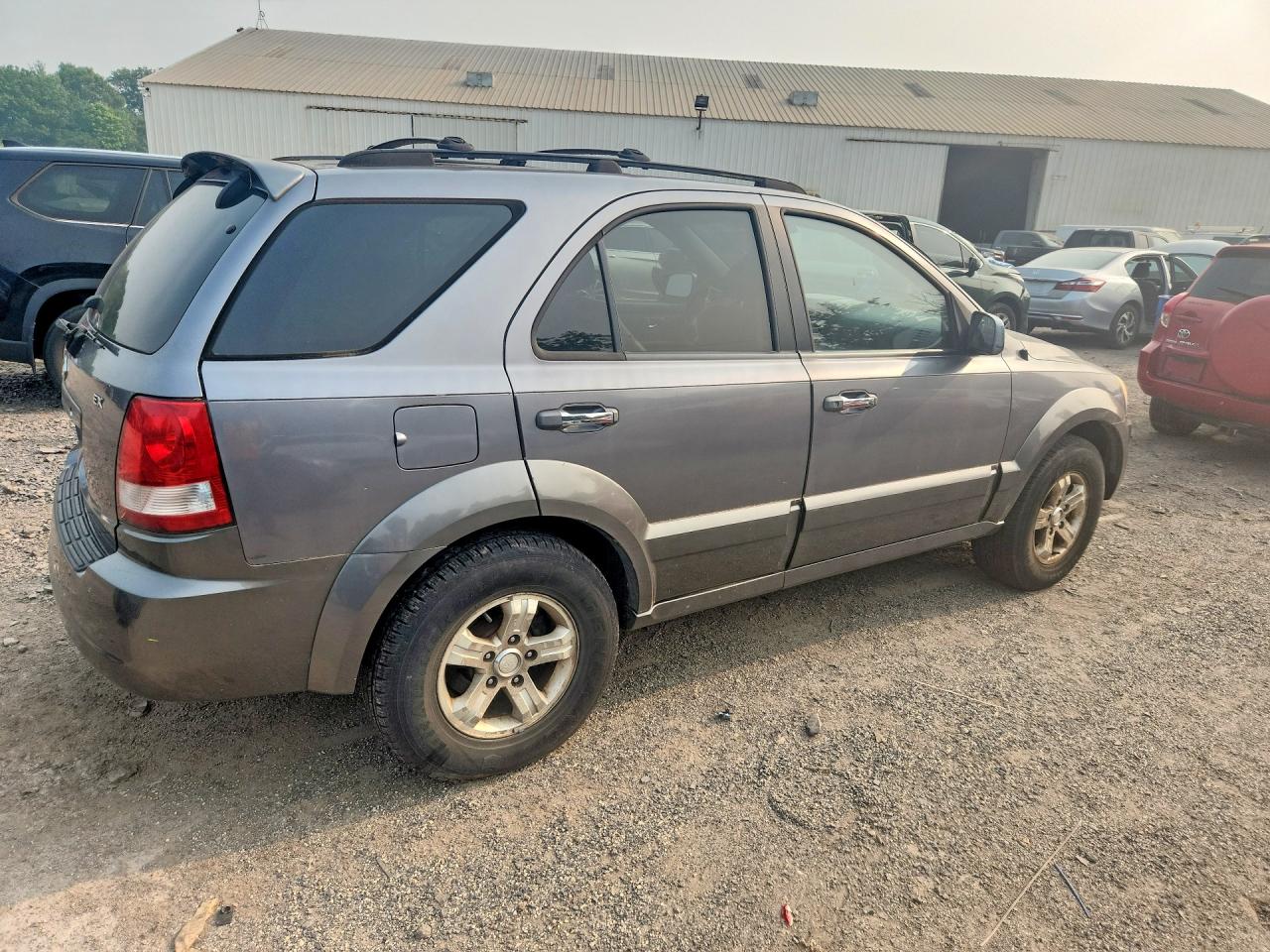 2006 Kia Sorento Lx Gray vin: KNDJC733X65611627