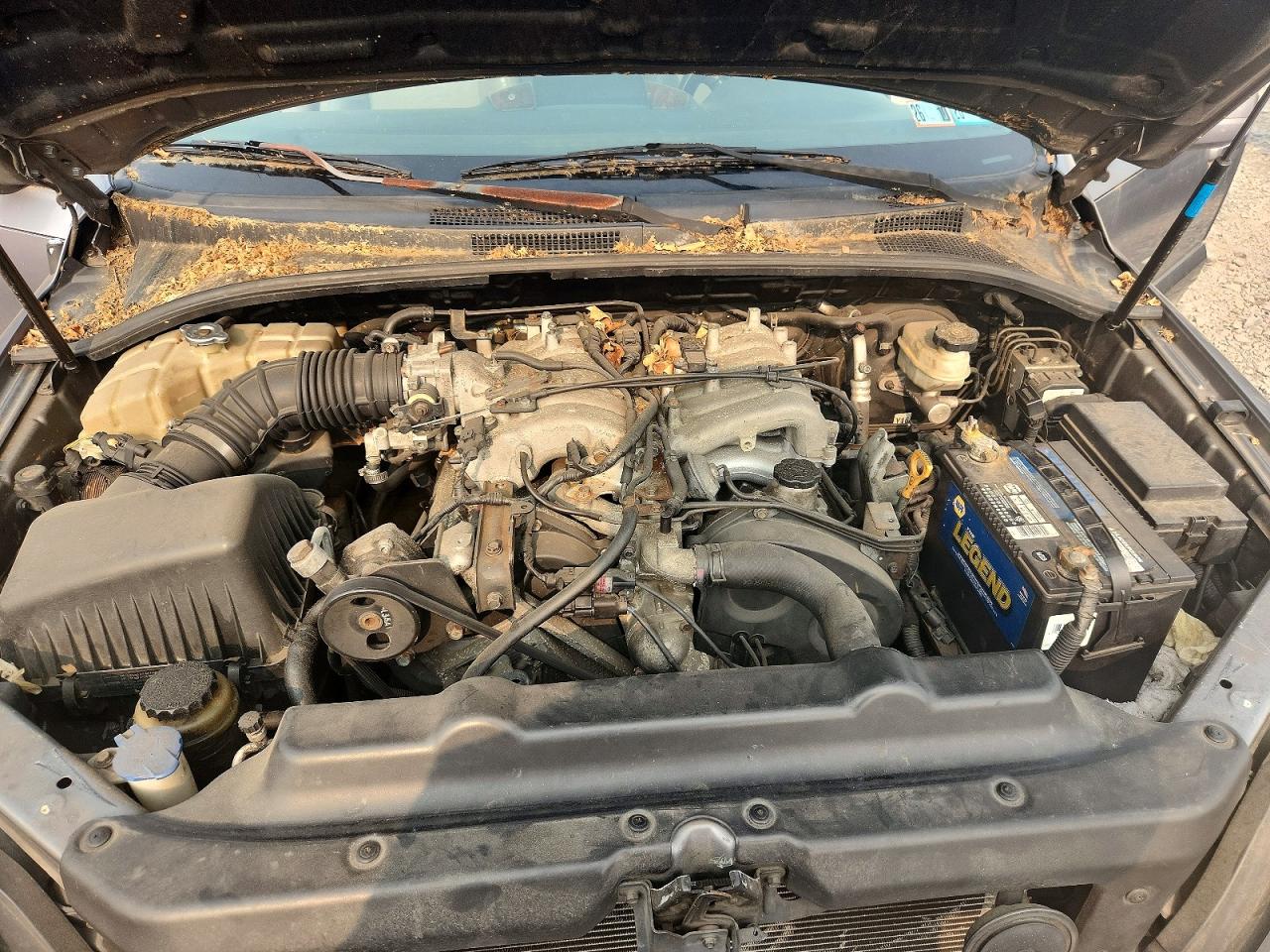 2006 Kia Sorento Lx Gray vin: KNDJC733X65611627