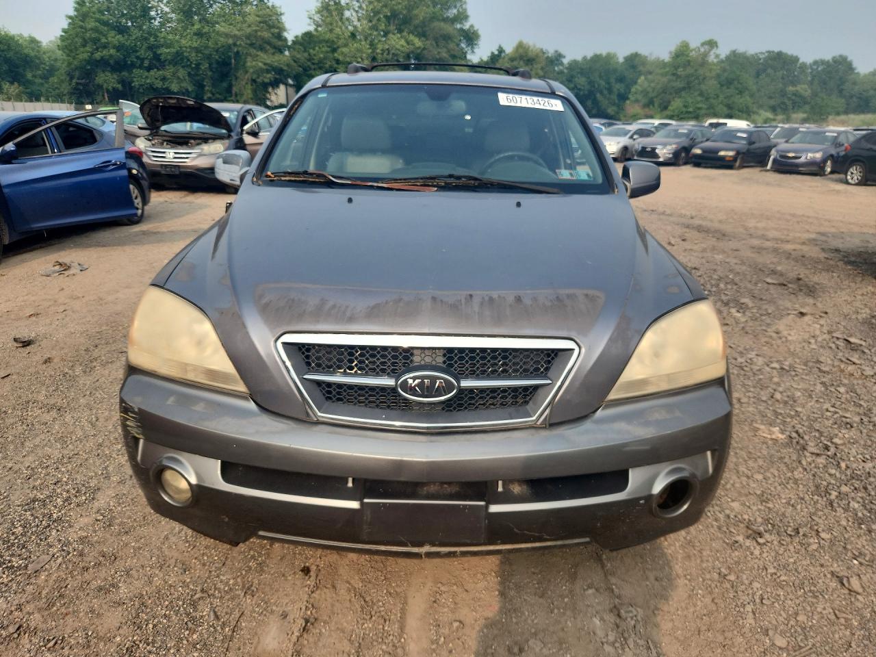 2006 Kia Sorento Lx Gray vin: KNDJC733X65611627