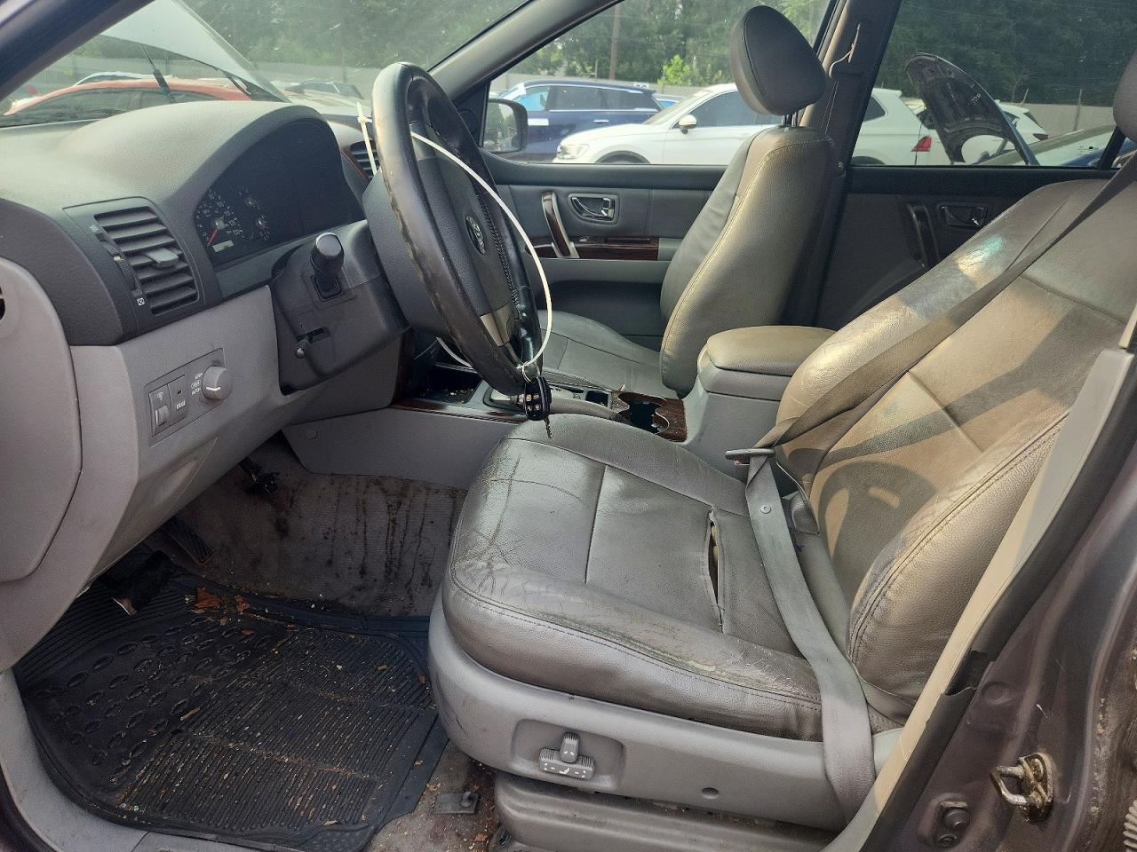 2006 Kia Sorento Lx Gray vin: KNDJC733X65611627