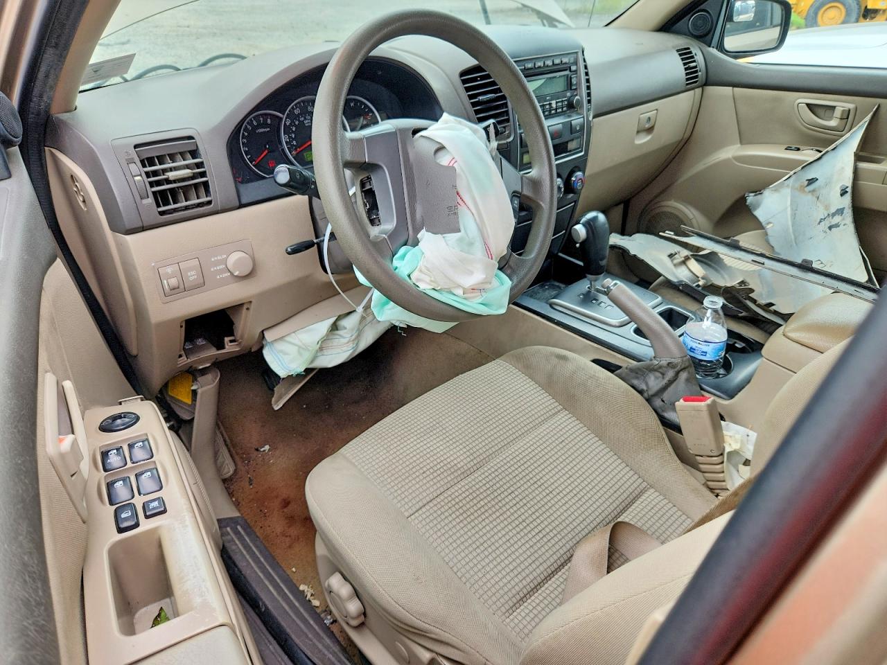 2009 Kia Sorento Lx Коричневый vin: KNDJC735195874188