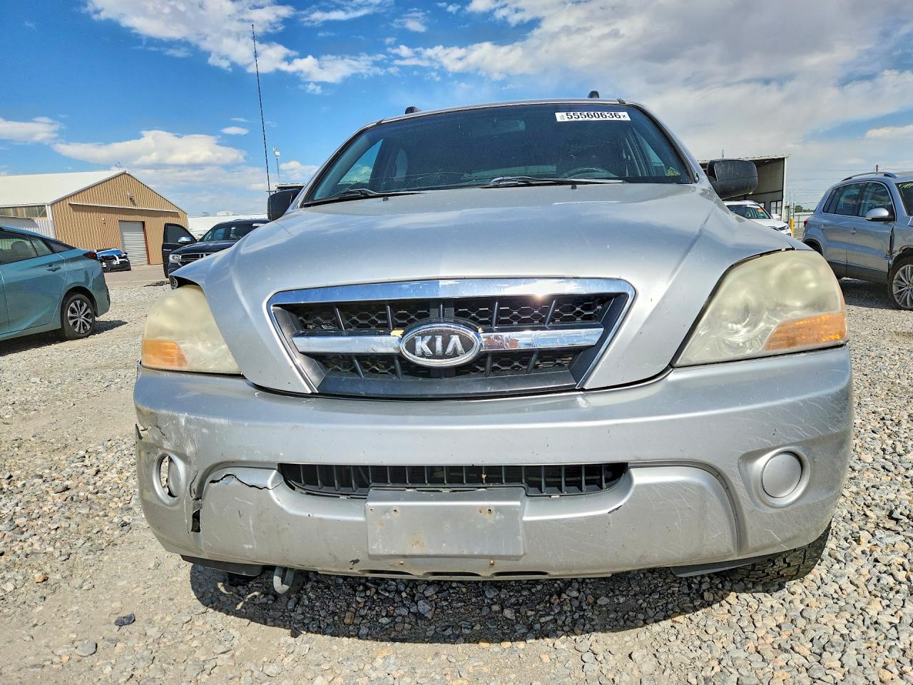 2009 Kia Sorento Lx Silver vin: KNDJC735395870952
