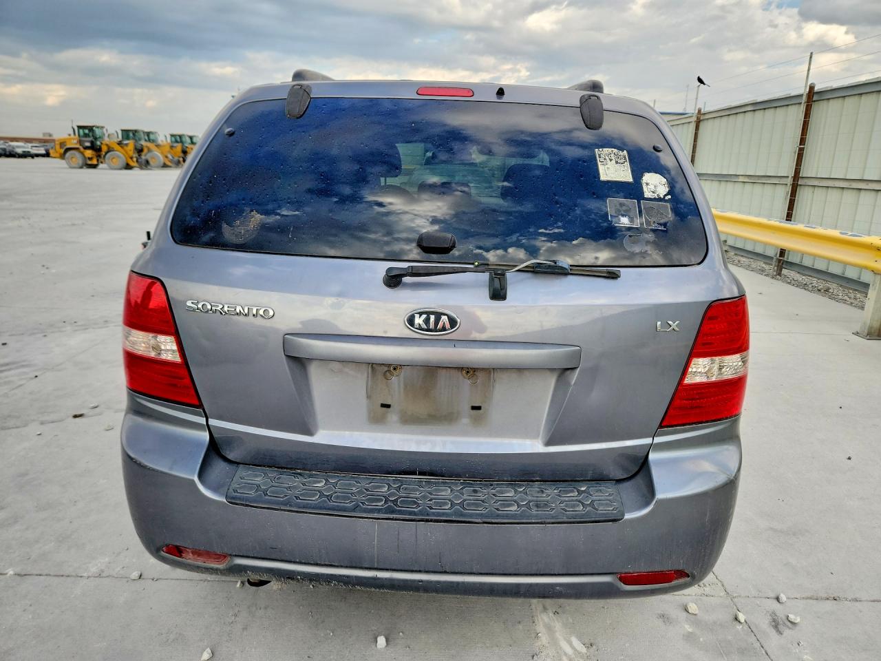 2009 Kia Sorento Lx Silver vin: KNDJC735395878632