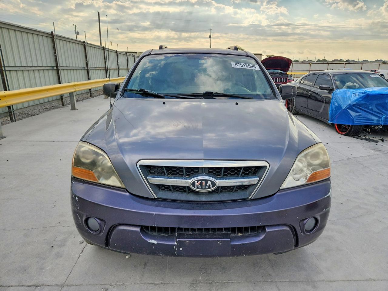 2009 Kia Sorento Lx Silver vin: KNDJC735395878632