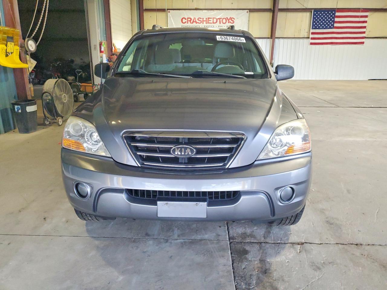 2008 Kia Sorento Lx Серый vin: KNDJC735585849230