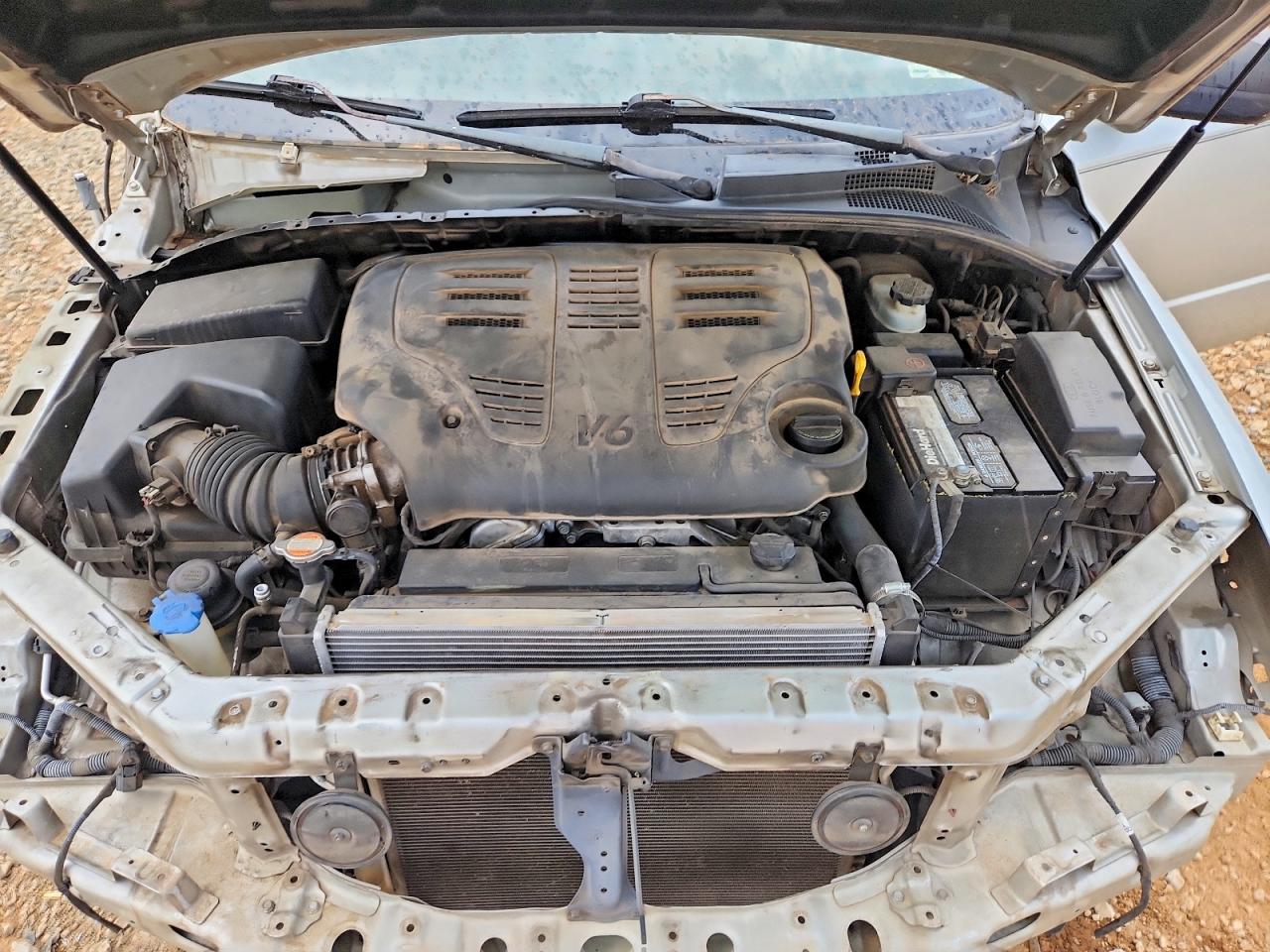 2008 Kia Sorento Lx Silver vin: KNDJC735685810307