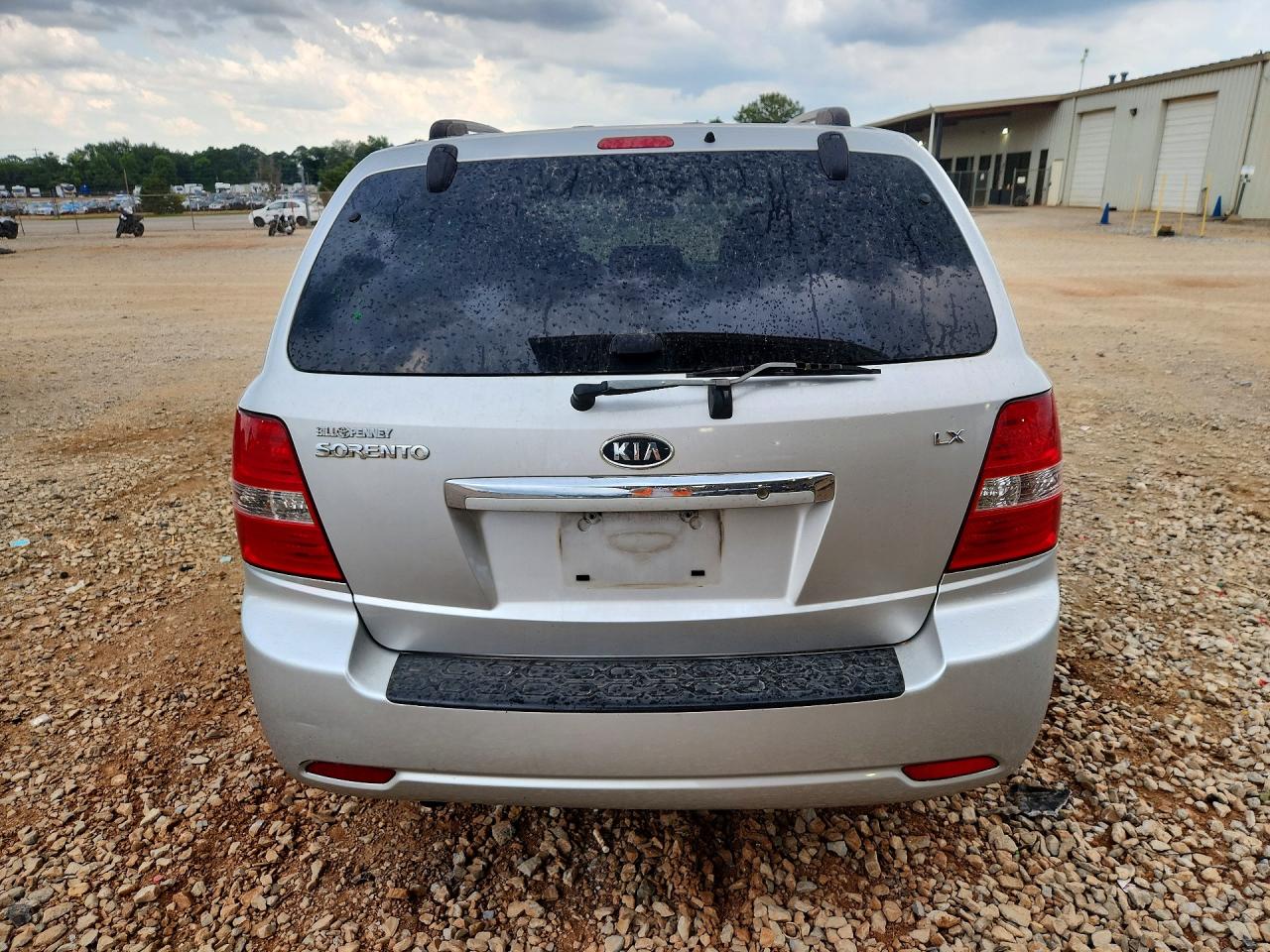 2008 Kia Sorento Lx Silver vin: KNDJC735685810307