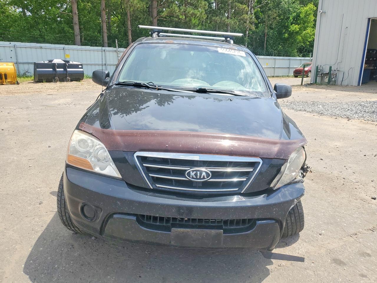 2008 Kia Sorento Lx Black vin: KNDJC735685842819