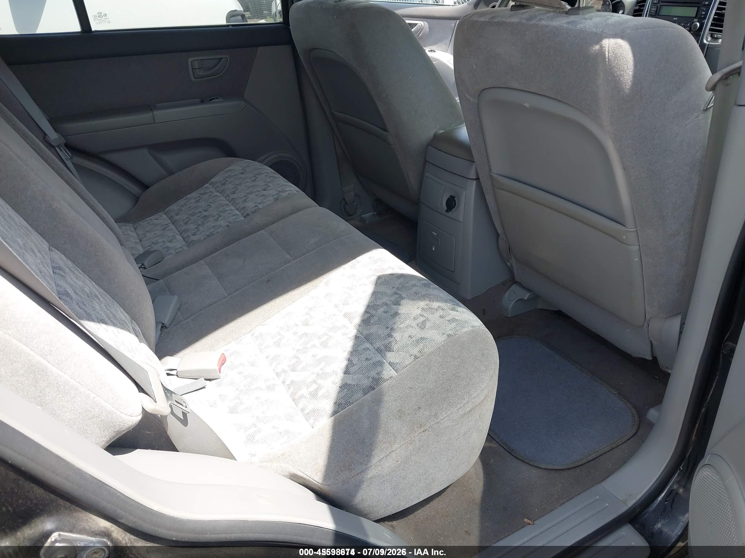 2008 Kia Sorento Lx Черный vin: KNDJC735785765135