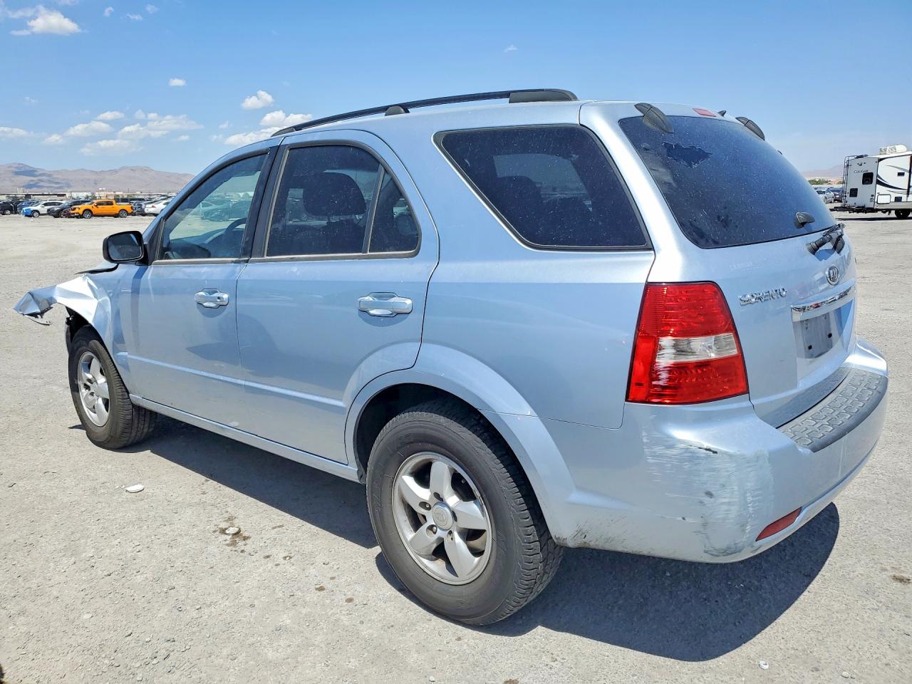 2008 Kia Sorento Lx Blue vin: KNDJC735785796367