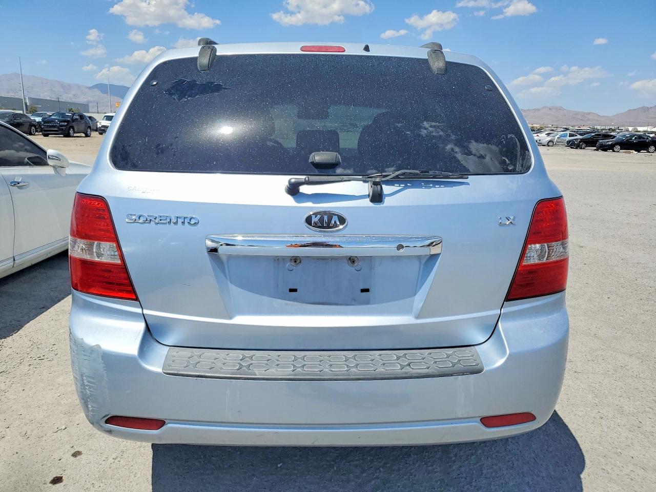 2008 Kia Sorento Lx Blue vin: KNDJC735785796367