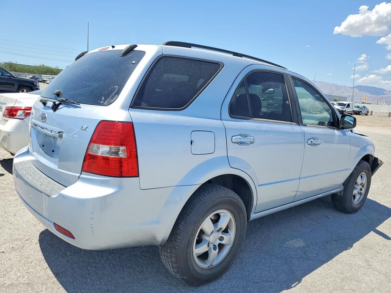 2008 Kia Sorento Lx Blue vin: KNDJC735785796367