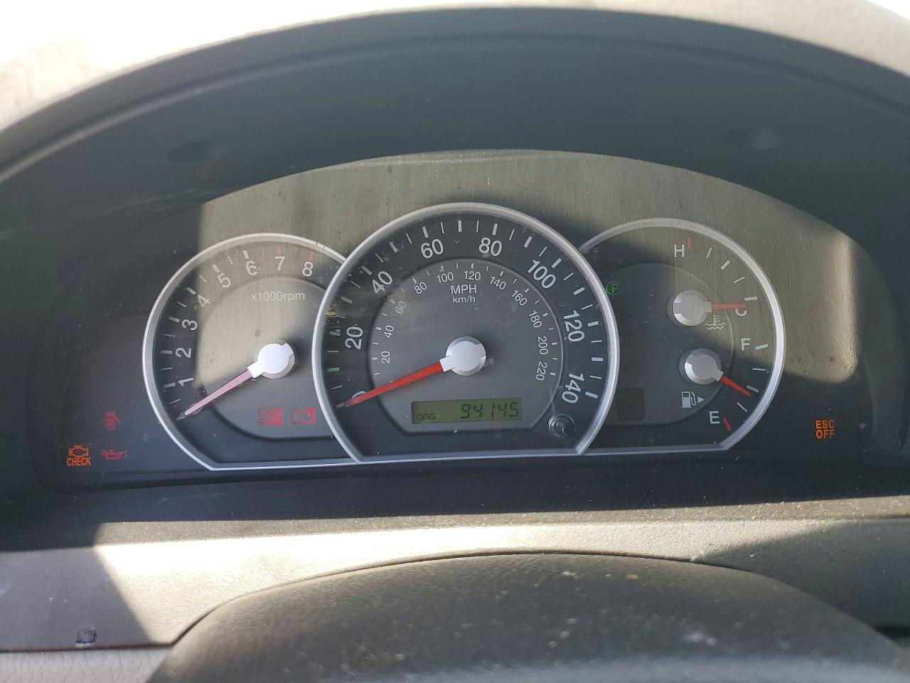 2008 Kia Sorento Lx Blue vin: KNDJC735785796367