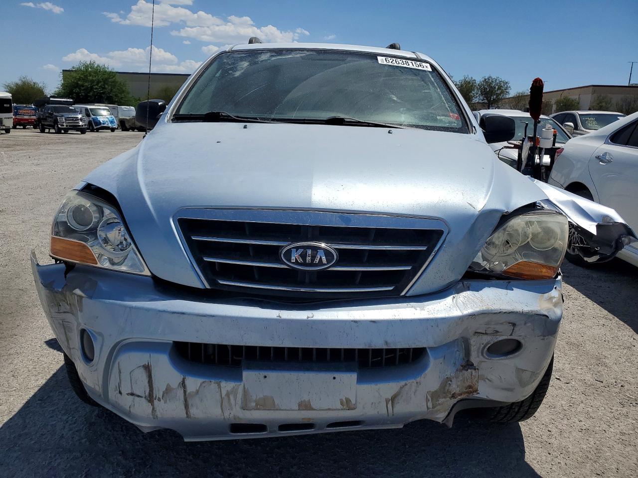 2008 Kia Sorento Lx Blue vin: KNDJC735785796367