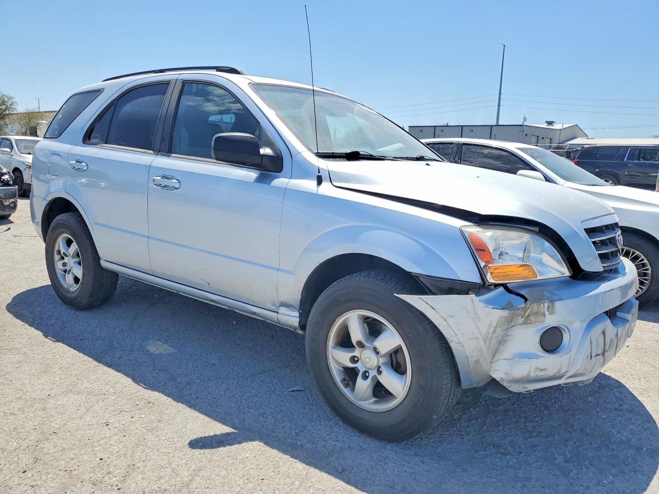2008 Kia Sorento Lx Blue vin: KNDJC735785796367