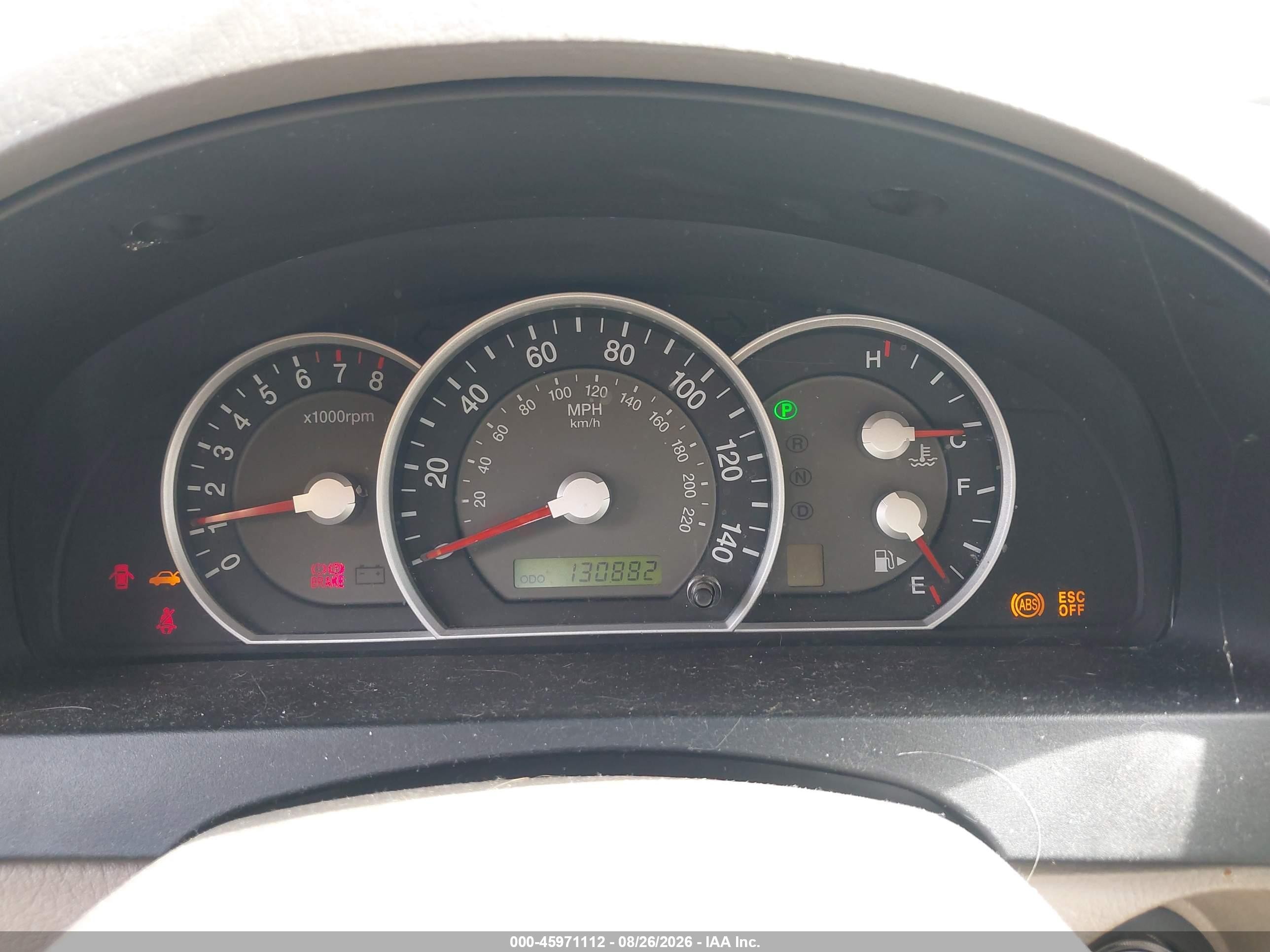 2008 Kia Sorento Lx Black vin: KNDJC735785802474