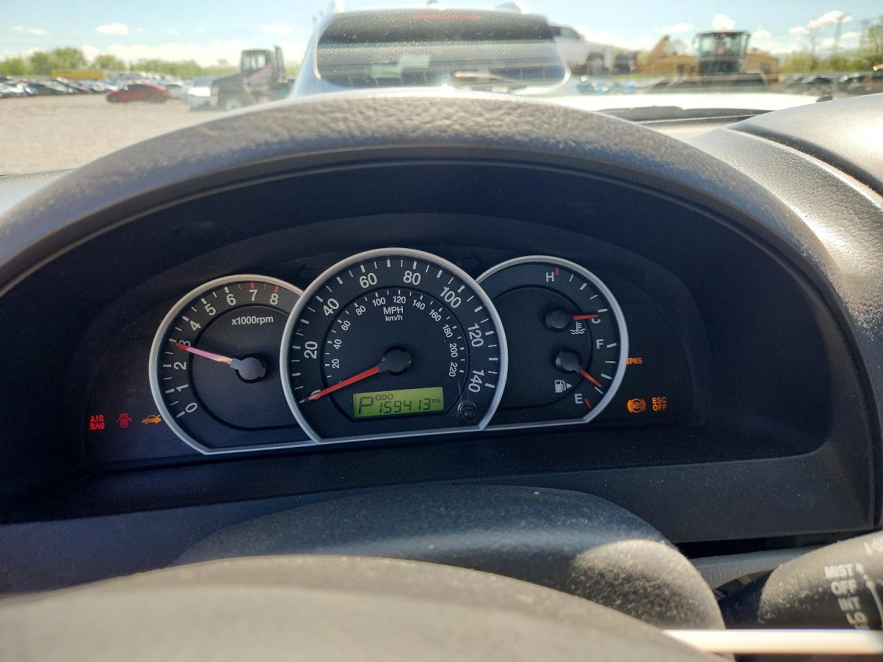 2009 Kia Sorento Lx White vin: KNDJC735795868279