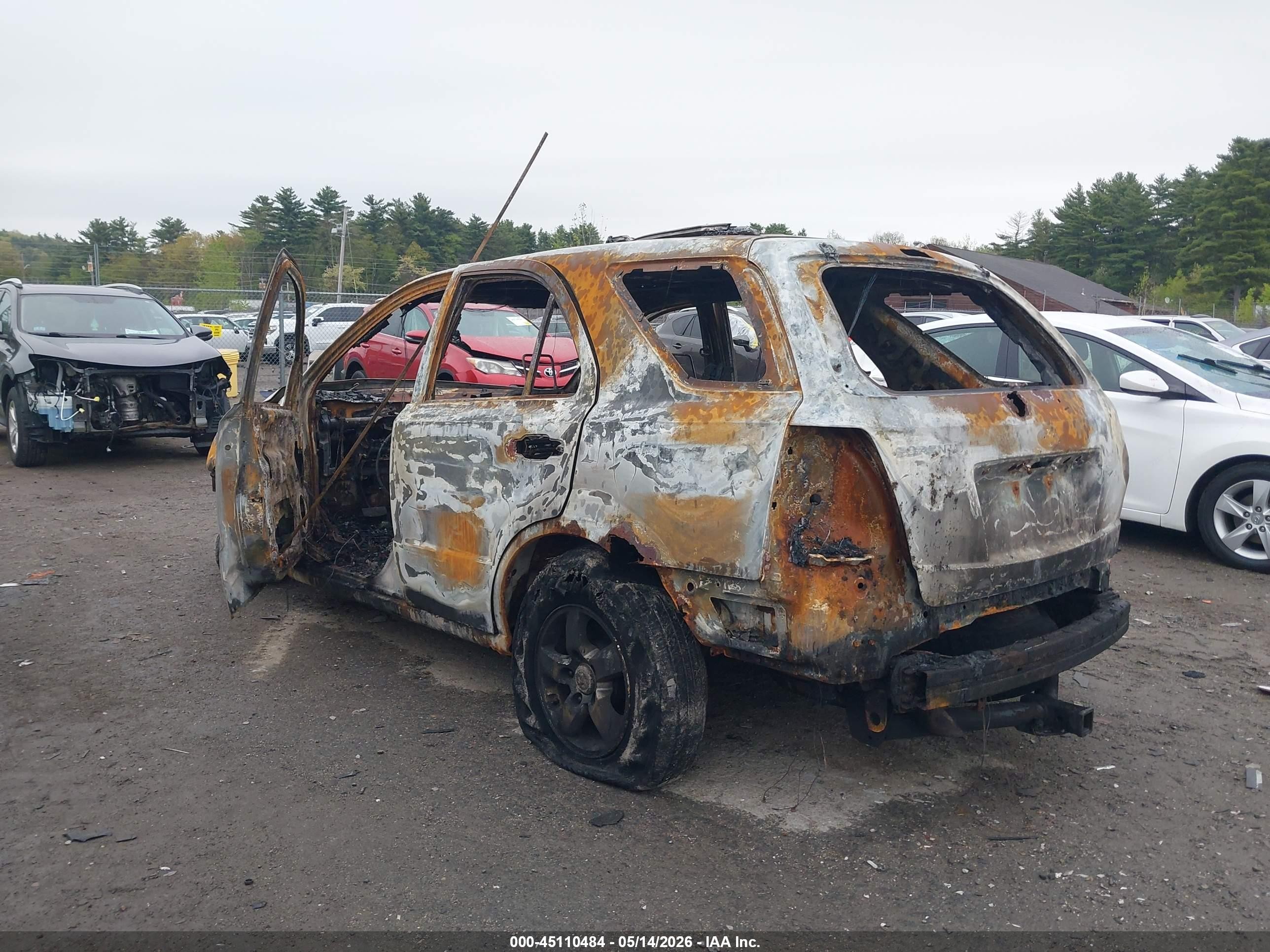 2008 Kia Sorento Lx Белый vin: KNDJC735885846046