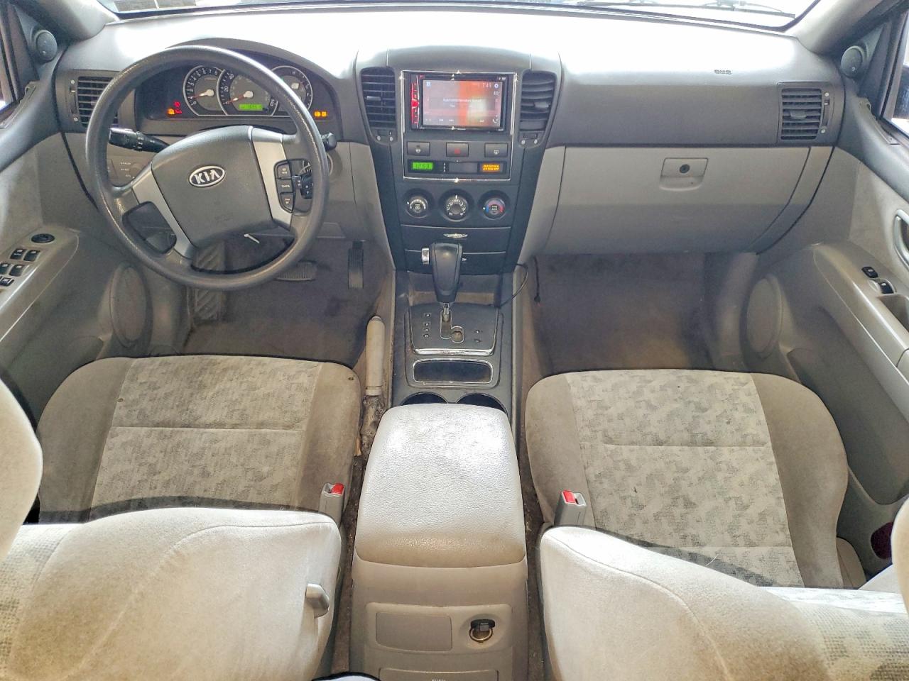 2008 Kia Sorento Lx Темно-бордовый vin: KNDJC735X85791793