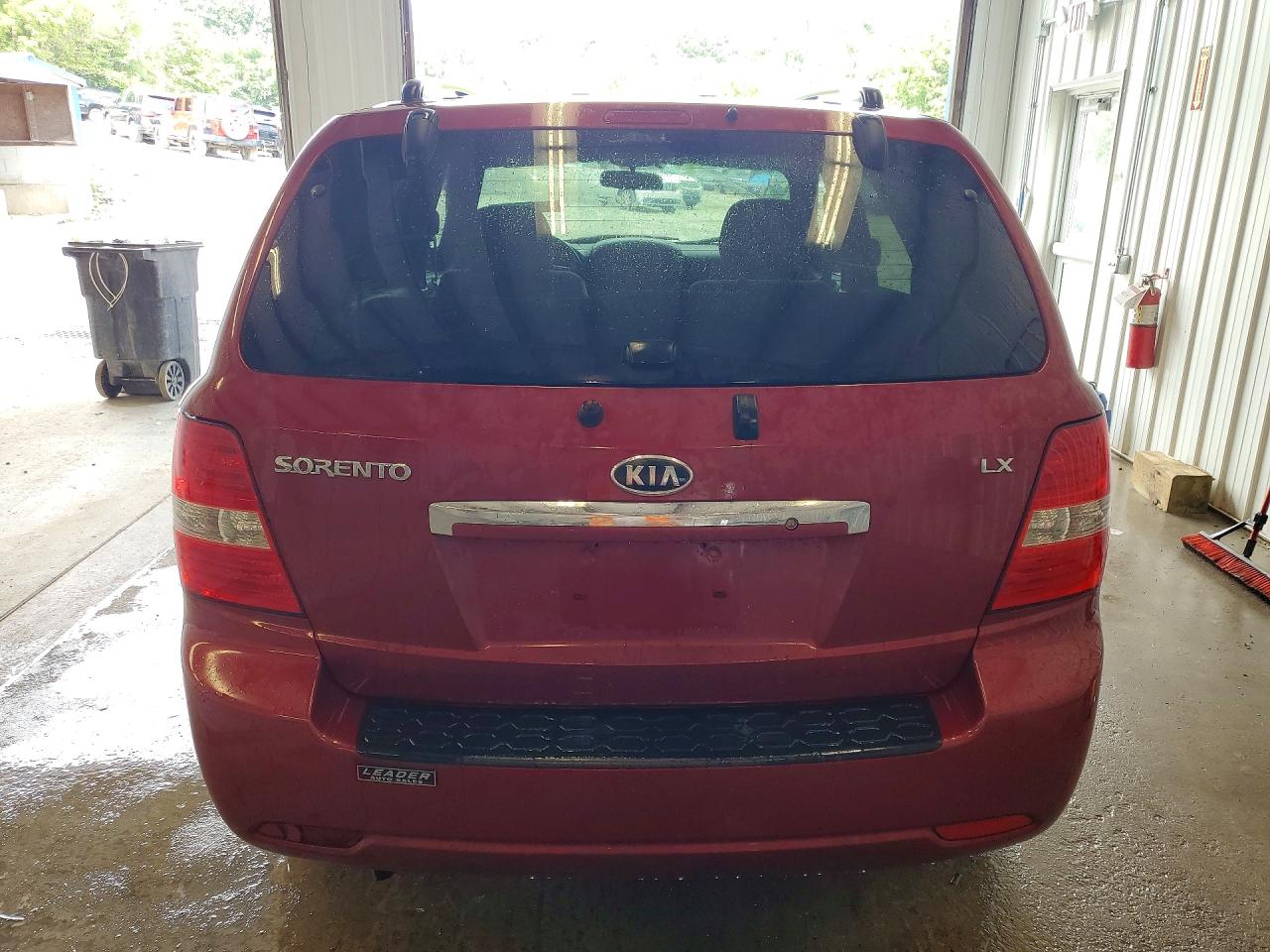 2008 Kia Sorento Lx Темно-бордовый vin: KNDJC735X85791793