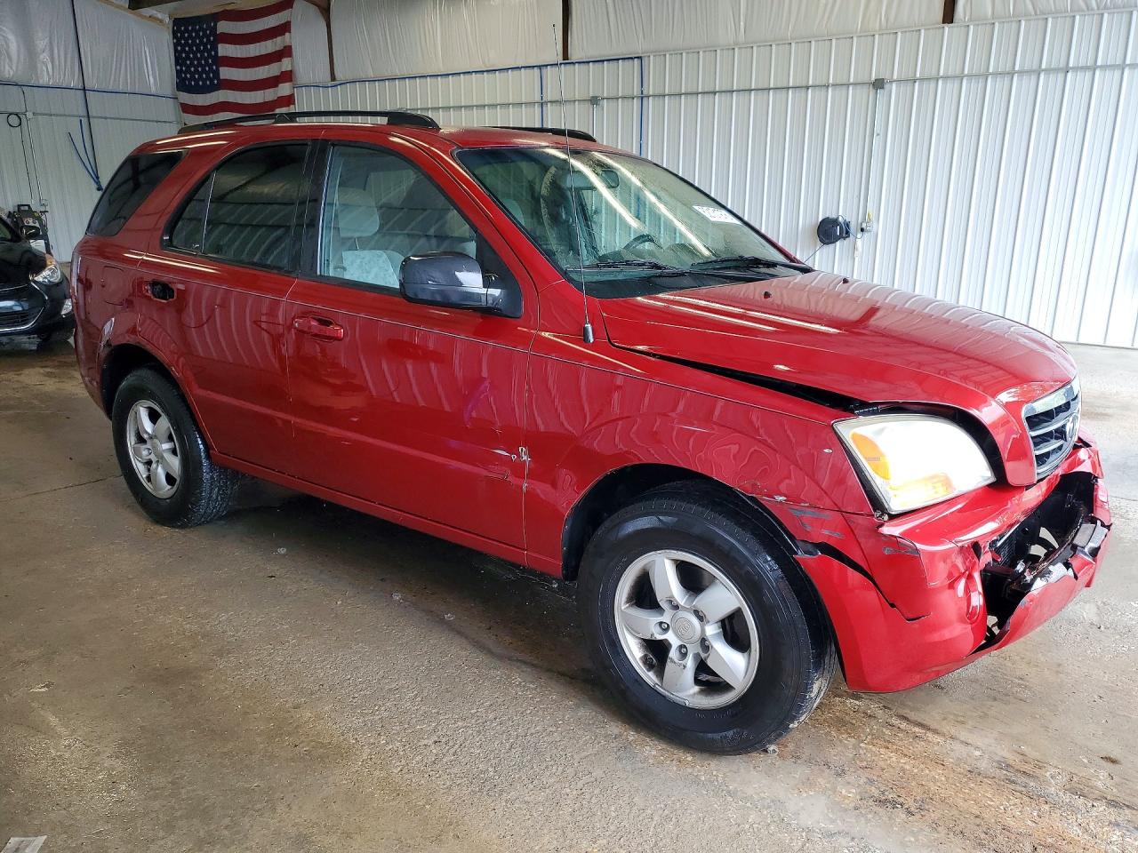 2008 Kia Sorento Lx Темно-бордовый vin: KNDJC735X85791793