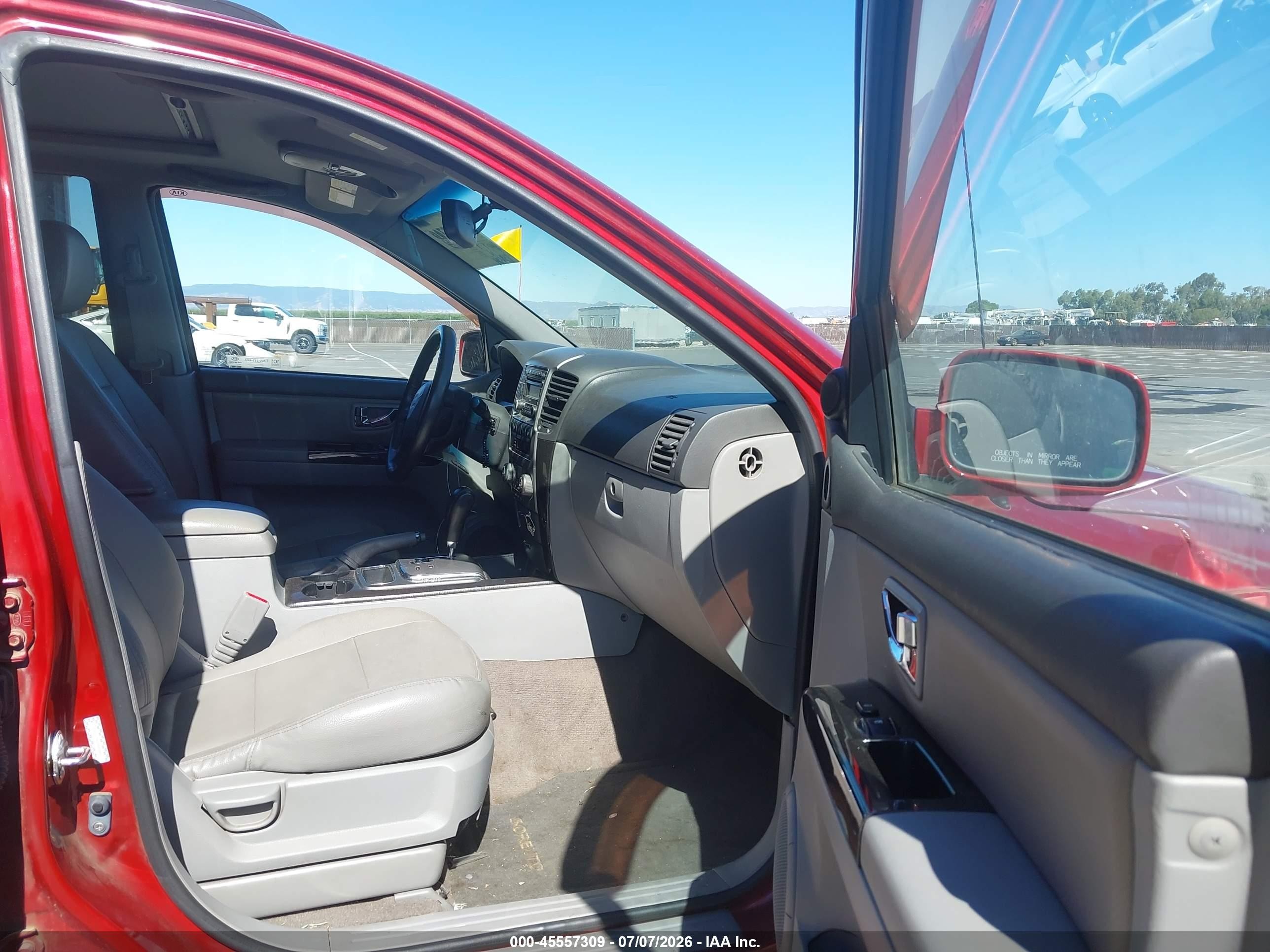 2008 Kia Sorento Ex Red vin: KNDJC736185830652