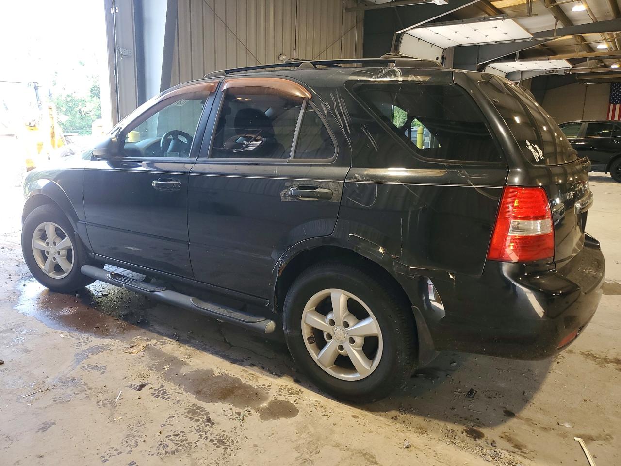 2007 Kia Sorento Lx Black vin: KNDJC736275708493