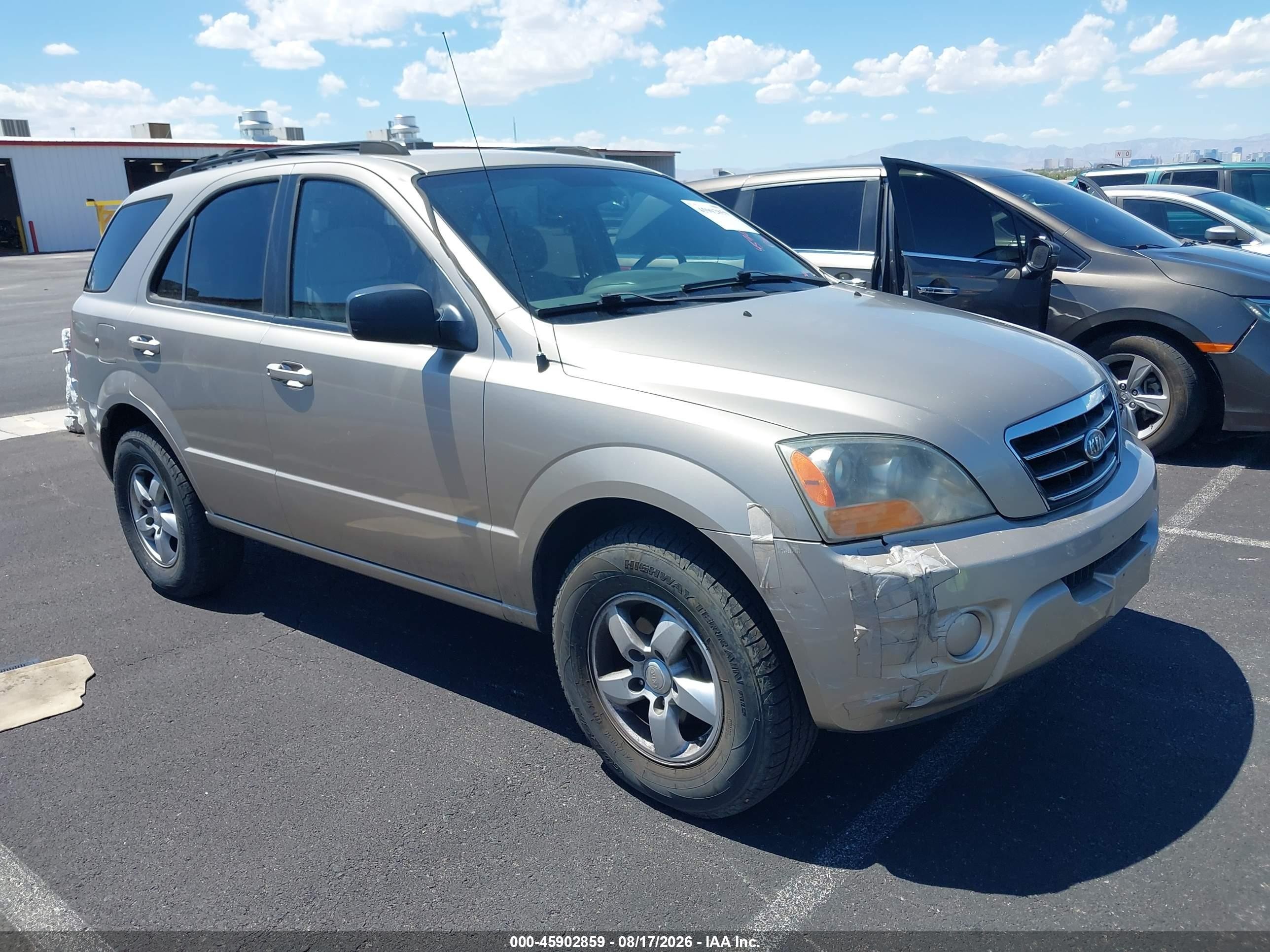2007 Kia Sorento Lx Gold vin: KNDJC736375695009