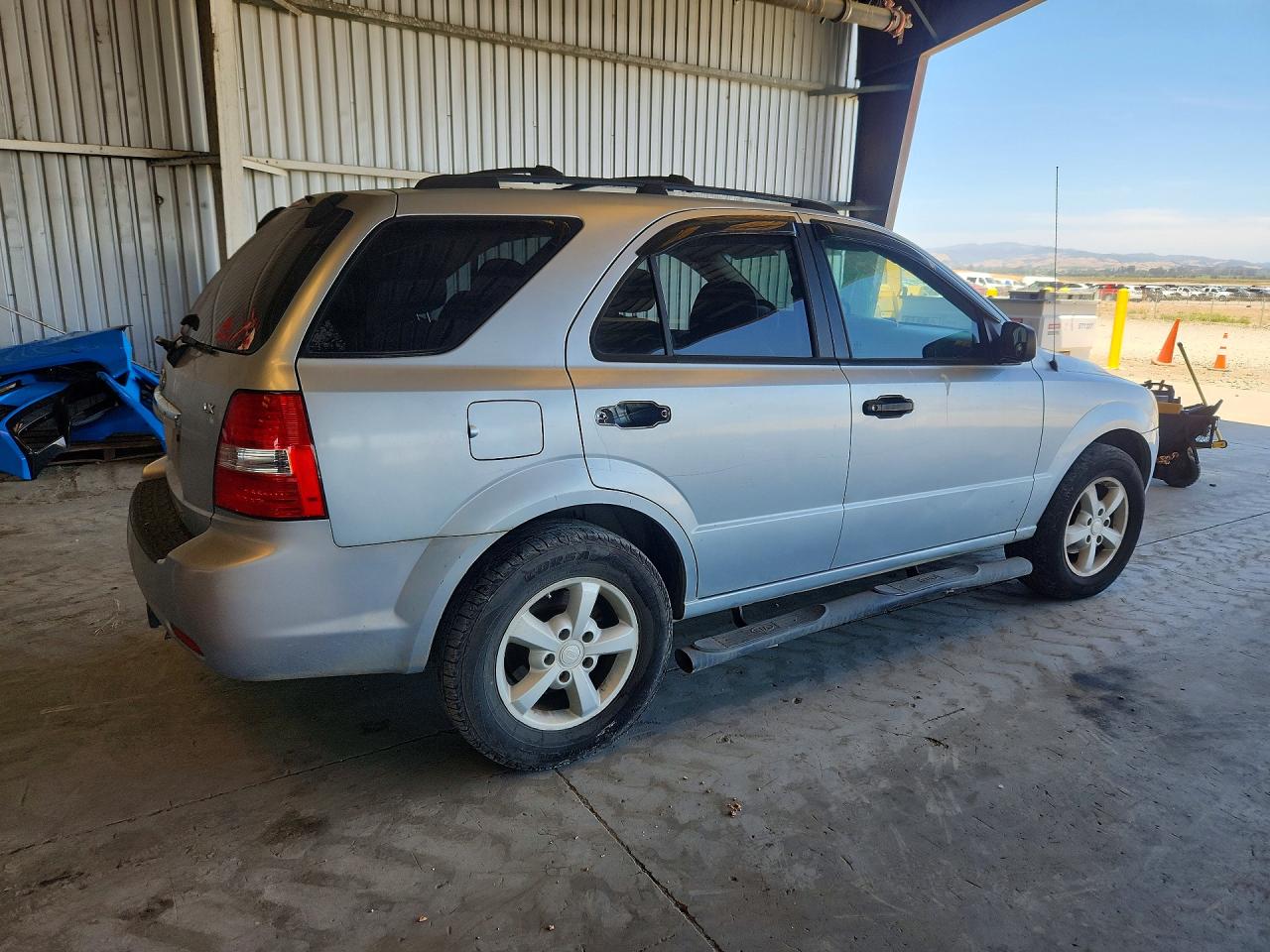 2007 Kia Sorento Lx Silver vin: KNDJC736475671530