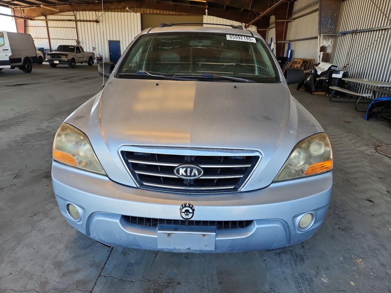 2007 Kia Sorento Lx Silver vin: KNDJC736475671530